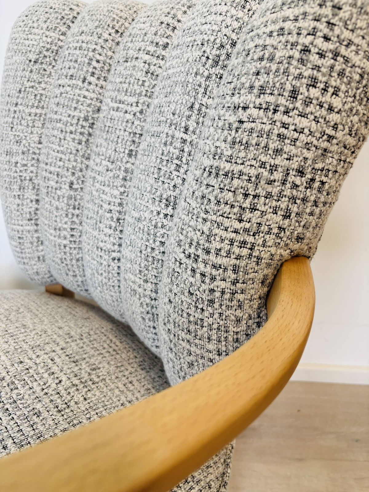 photo for sale Fully Restored Vintage Lounge Arm Chair By Jindrich Halabala H 237, 1950’s