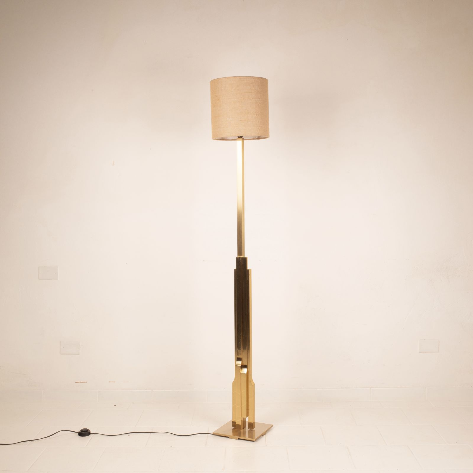 photo for sale Floor Lamp "Gaetano   Sculpture 99" By Luciano Frigerio For Frigerio Di Desio 1/99