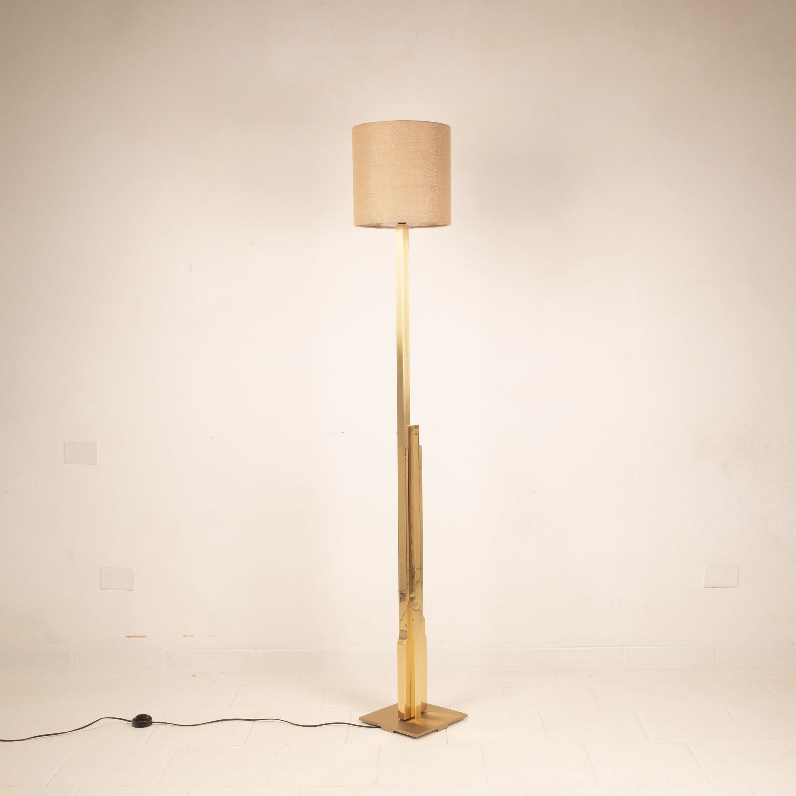 4532.0 Floor Lamp "Gaetano   Sculpture 99" By Luciano Frigerio For Frigerio Di Desio 1/99 photo