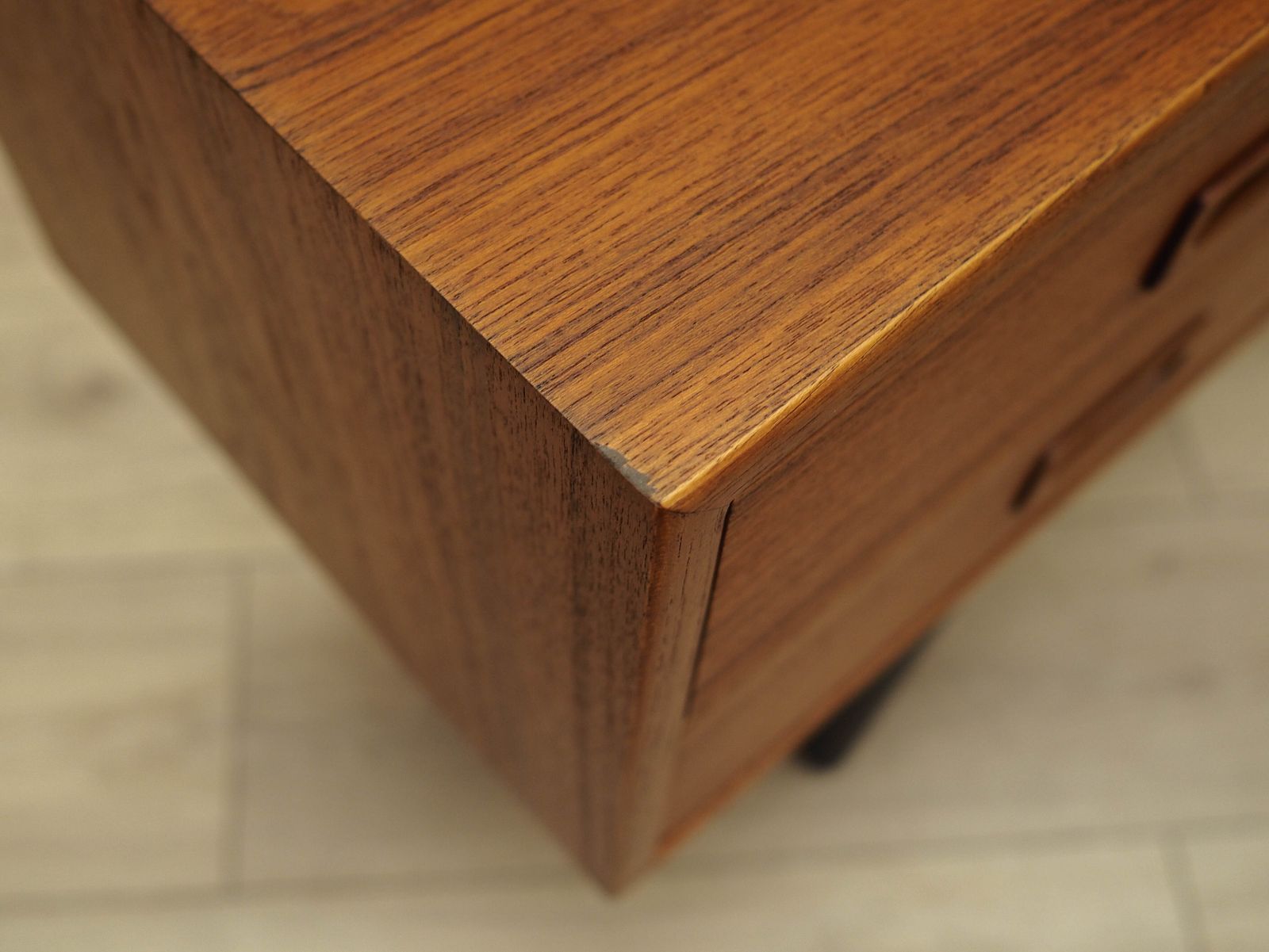 Teak Dressing Table, Danish Design, 1970s, Production: Denmark photo vintage