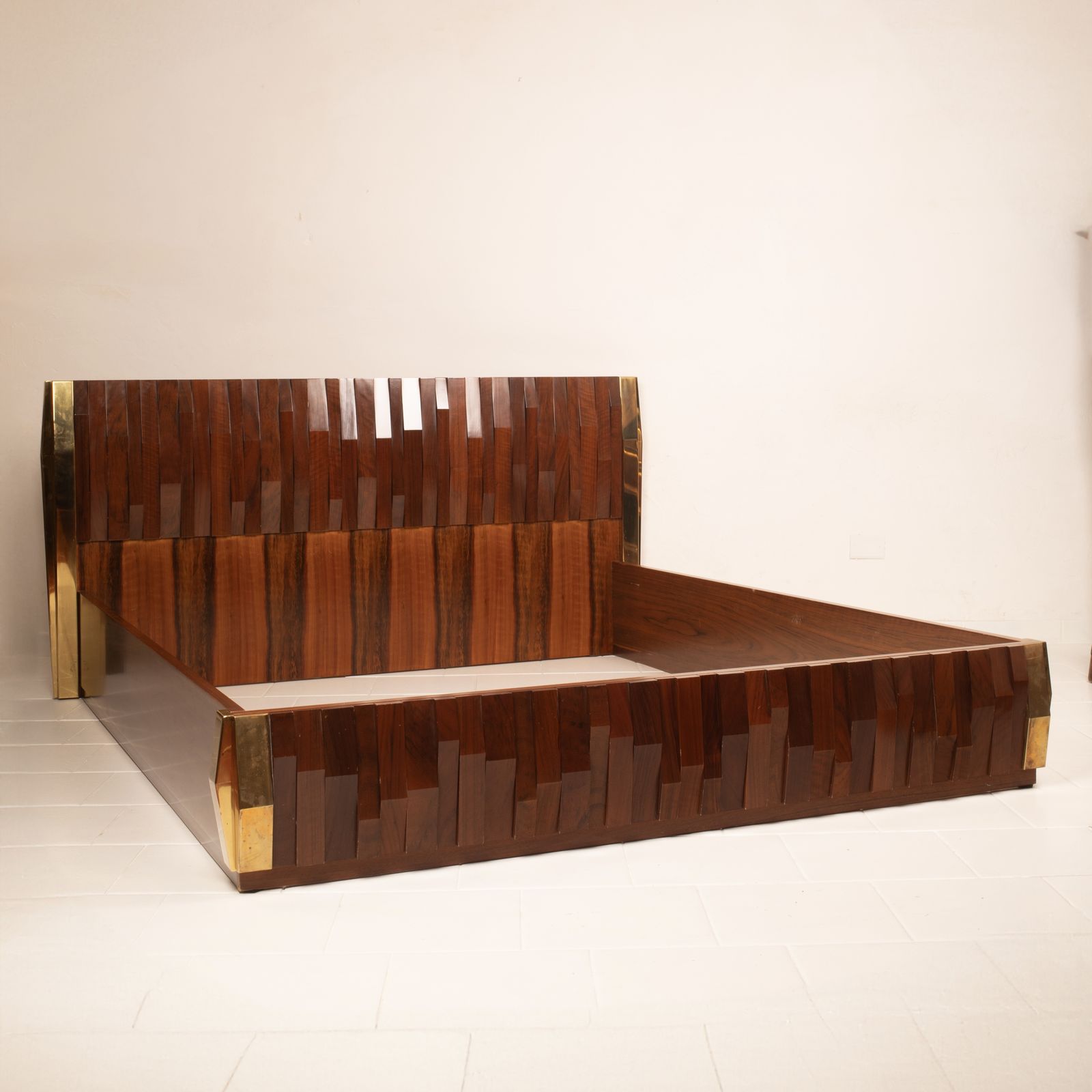 Rare "Barium" Bed By Luciano Frigerio For Frigerio Di Desio photo 7498.0