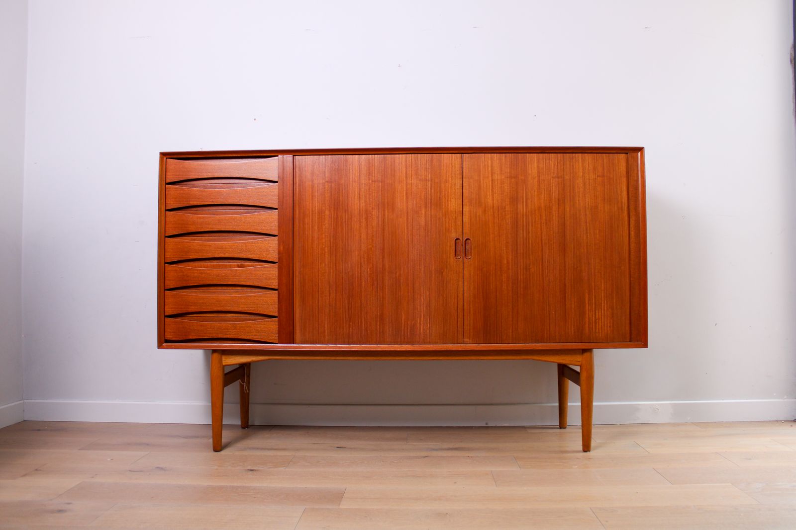 A Danish Vintage Mid Century Arne Vodder No.63 Sideboard By Sibast In Teak photo buy