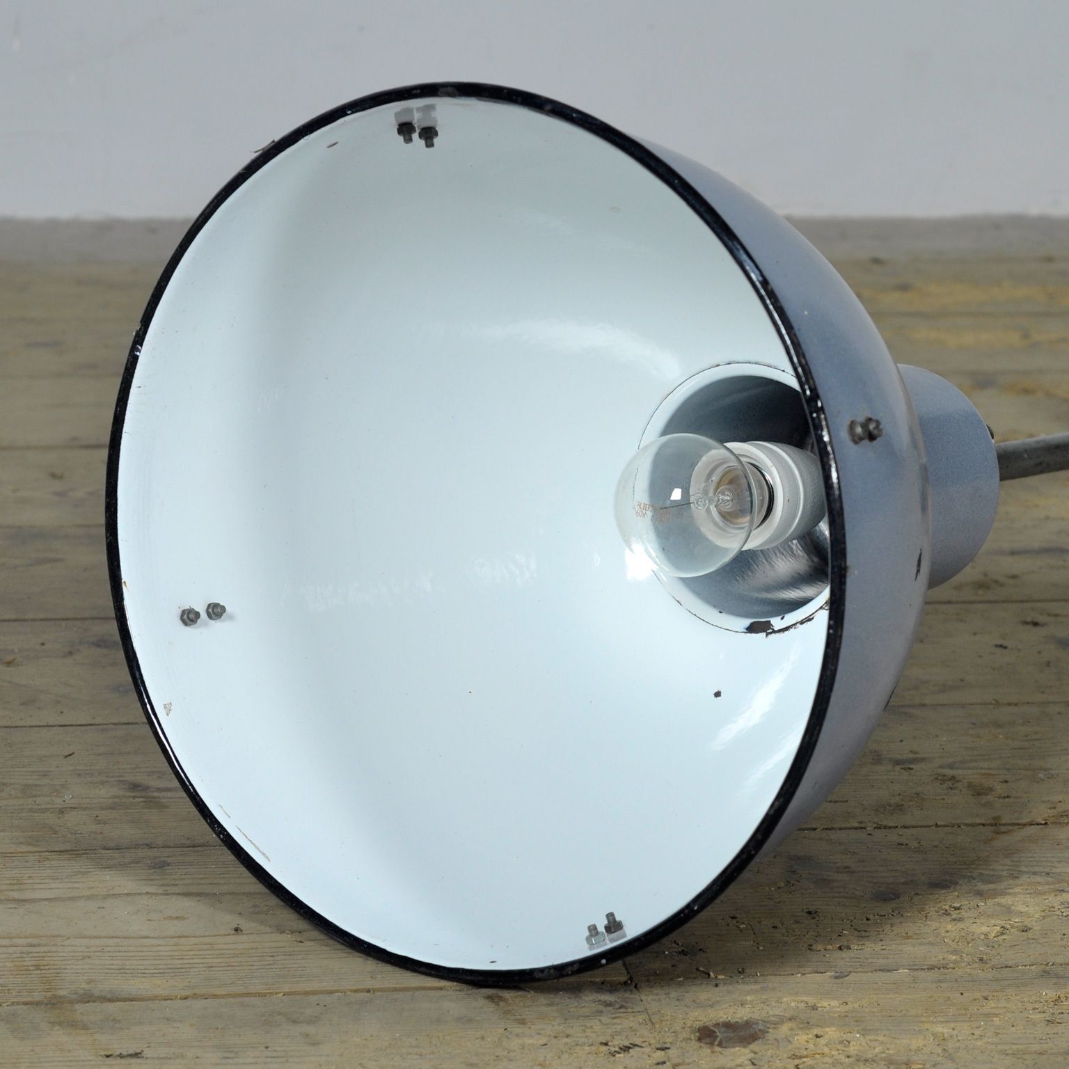 Industrial Pendant Lamp, 1950s photo for sale