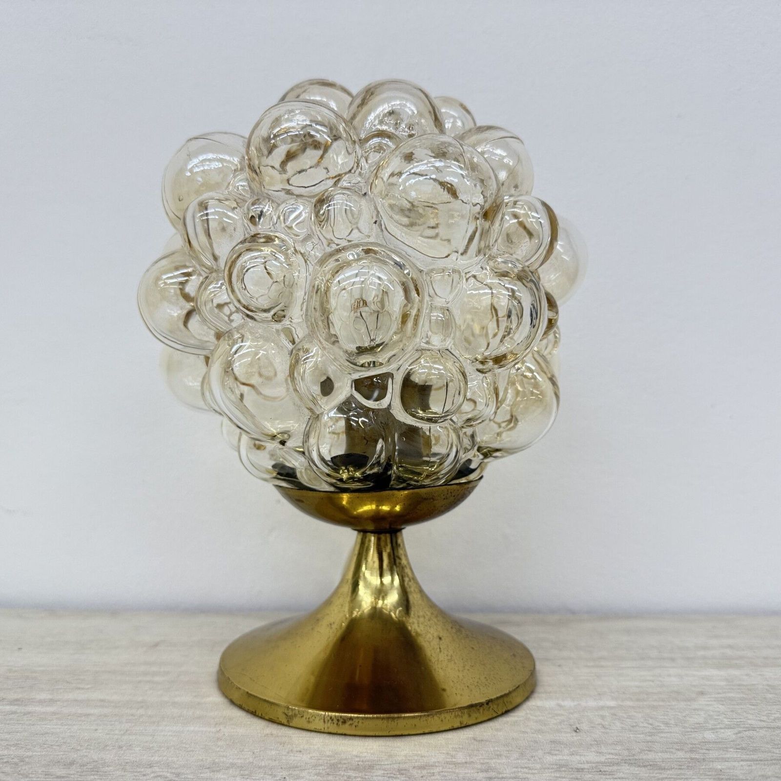 Helena Tynell Glass Bubble Tafellamp, Jaren 1970 photo buy