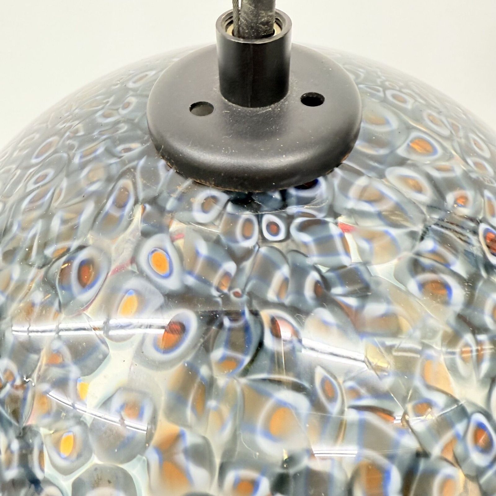 Hanging Lamp Model ‘Neverinno’ In Murano Glass By Gae Aulenti For Vetreria Vistosi , 1970s Italy photo buy