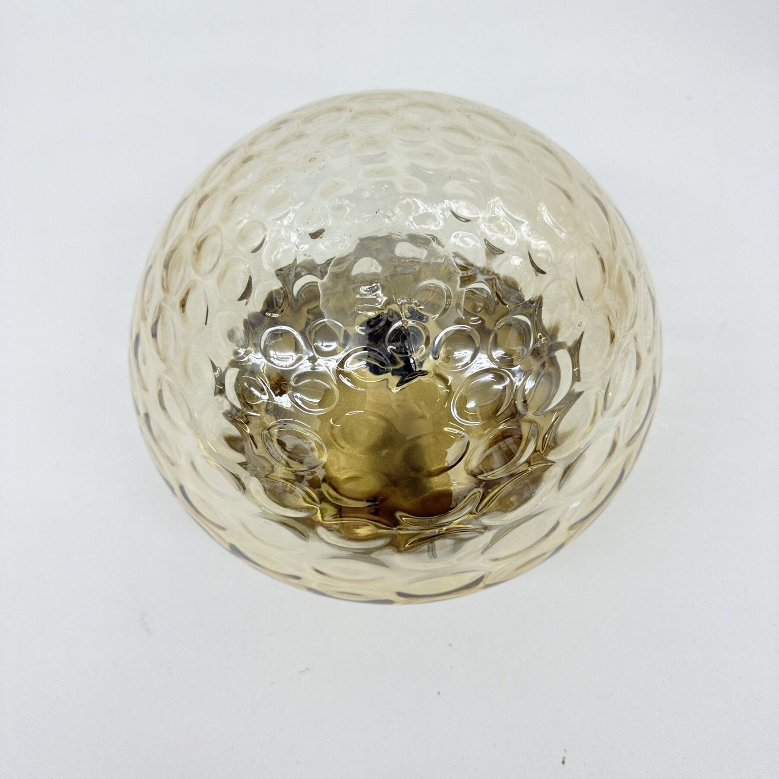 246.0 Mid Century Design Rzb Plafondlamp / Plafondmontage, Glas Jaren 1970 photo