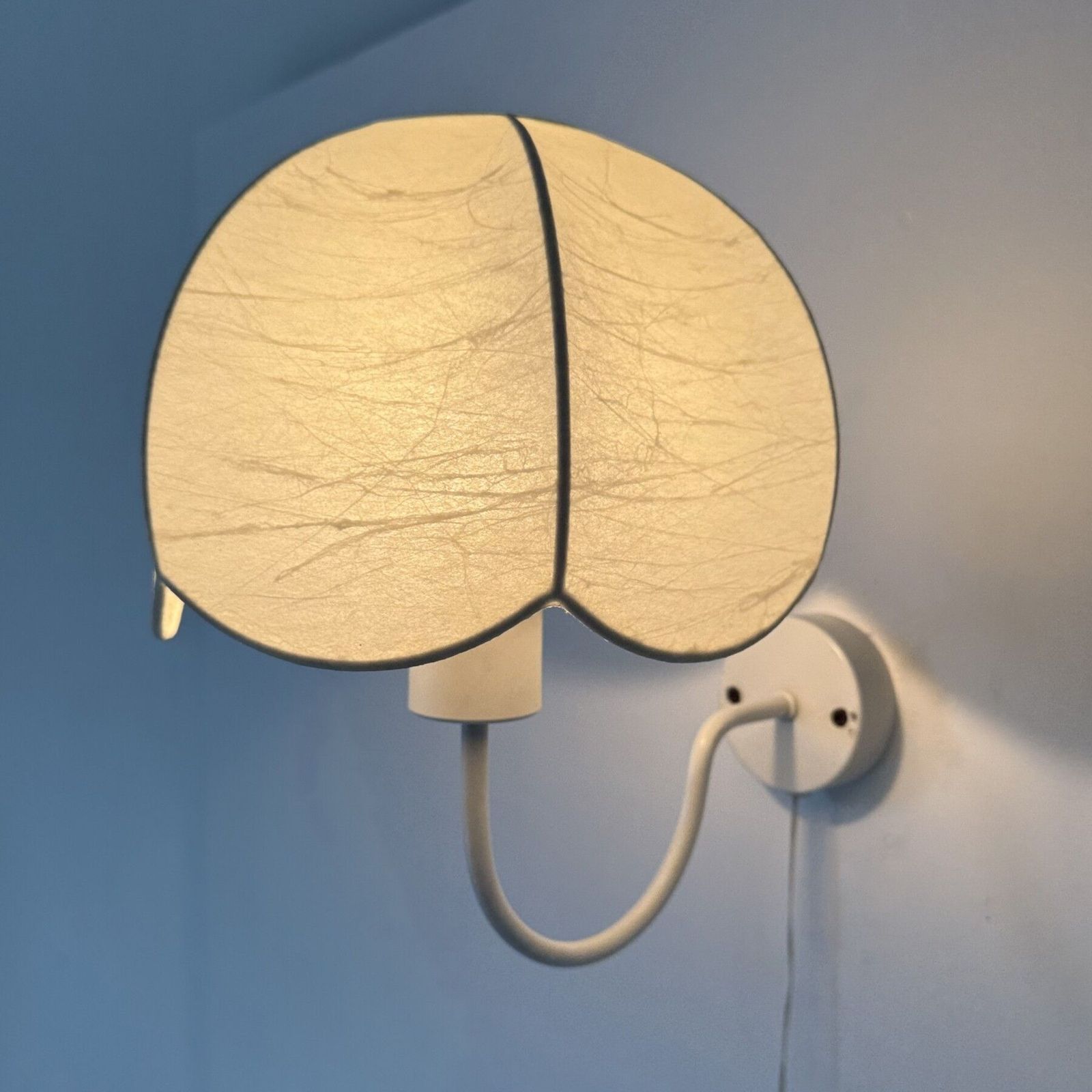 photo vinterior Hans Agne Jakobsson Ab Markaryd Wandlamp Cocoon, Jaren 1970