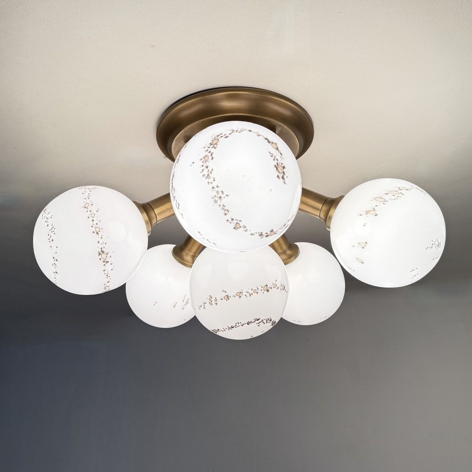 Hillebrand Sputnik Plafondlamp, Jaren 1970 photo for sale