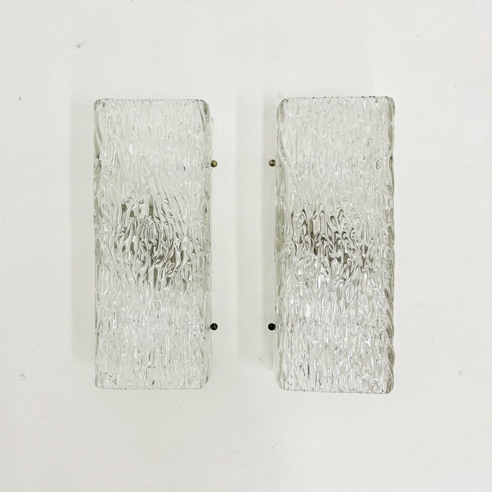 photo buy Pair Of Austrian Large Midcentury Murano “Florian” Wall Sconce By Kalmar Franken, 1970s