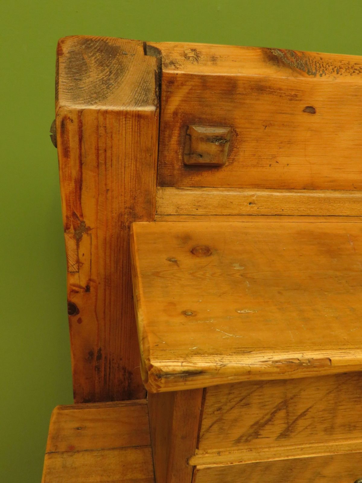 Large Handmade Pine Bank Of Drawers photo buy