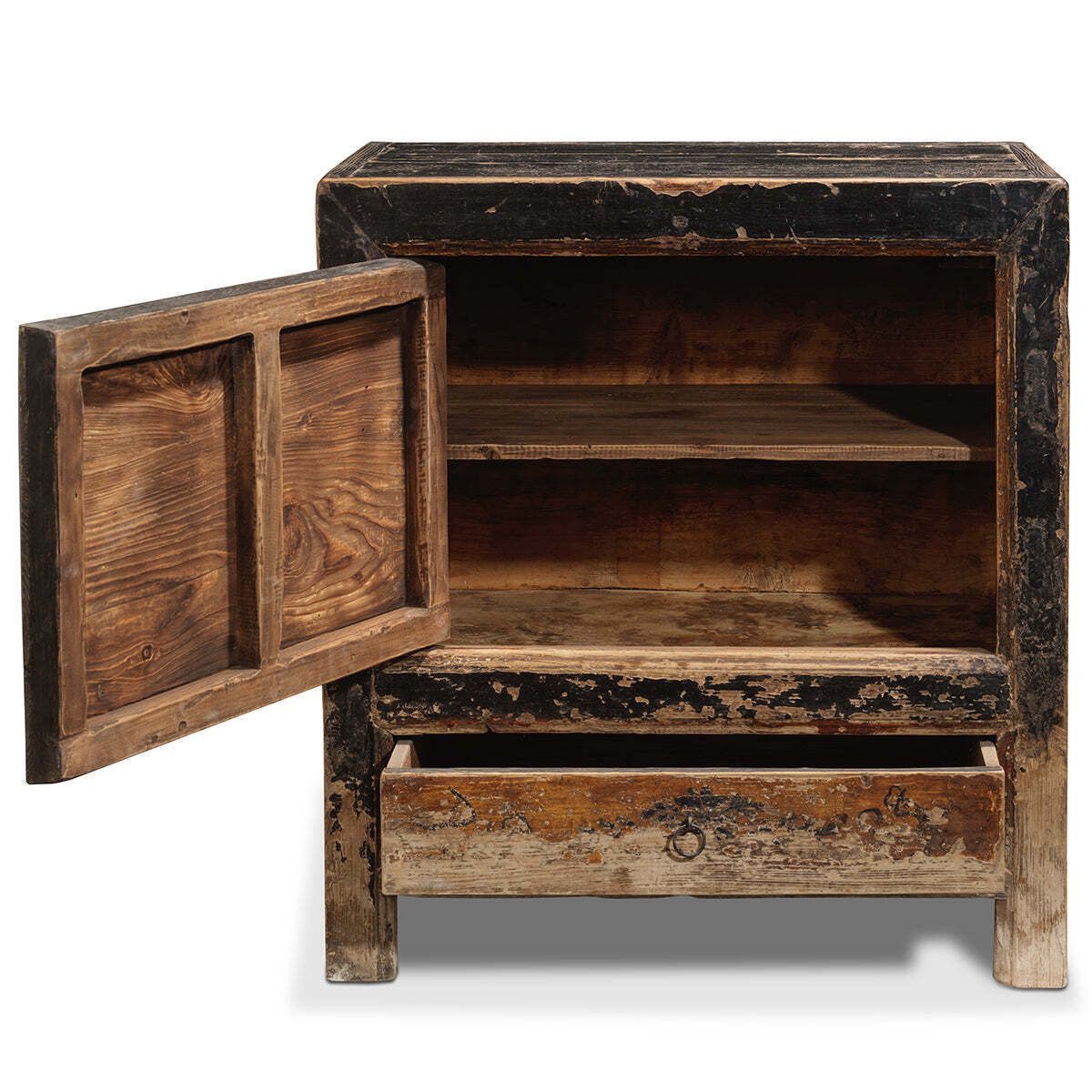 Painted Gansu Side Cabinet, 1900s photo for sale