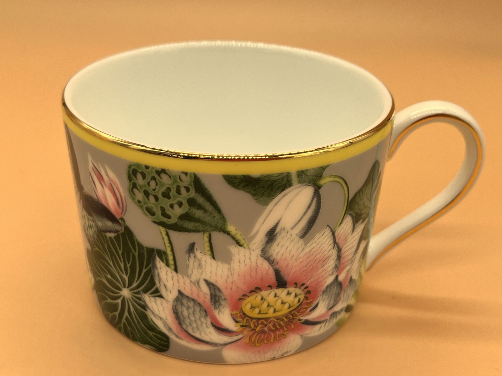 Wedgwood China Wonderlust Collection Waterlily Design Tea Cup & Saucer Duo. photo 59.95