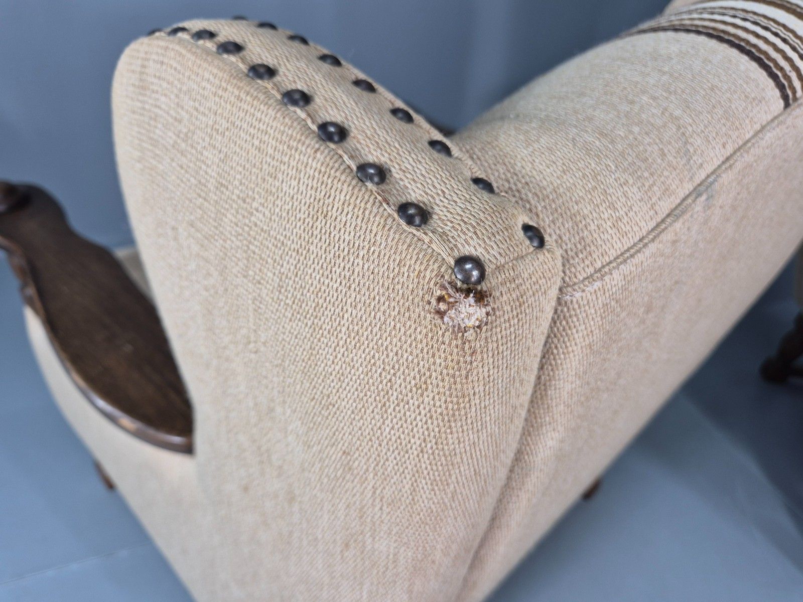 photo for sale 2 Retro Lounge Chairs Danish 1970s Design Kjaernulf Stylings  Eb10781 Vclo