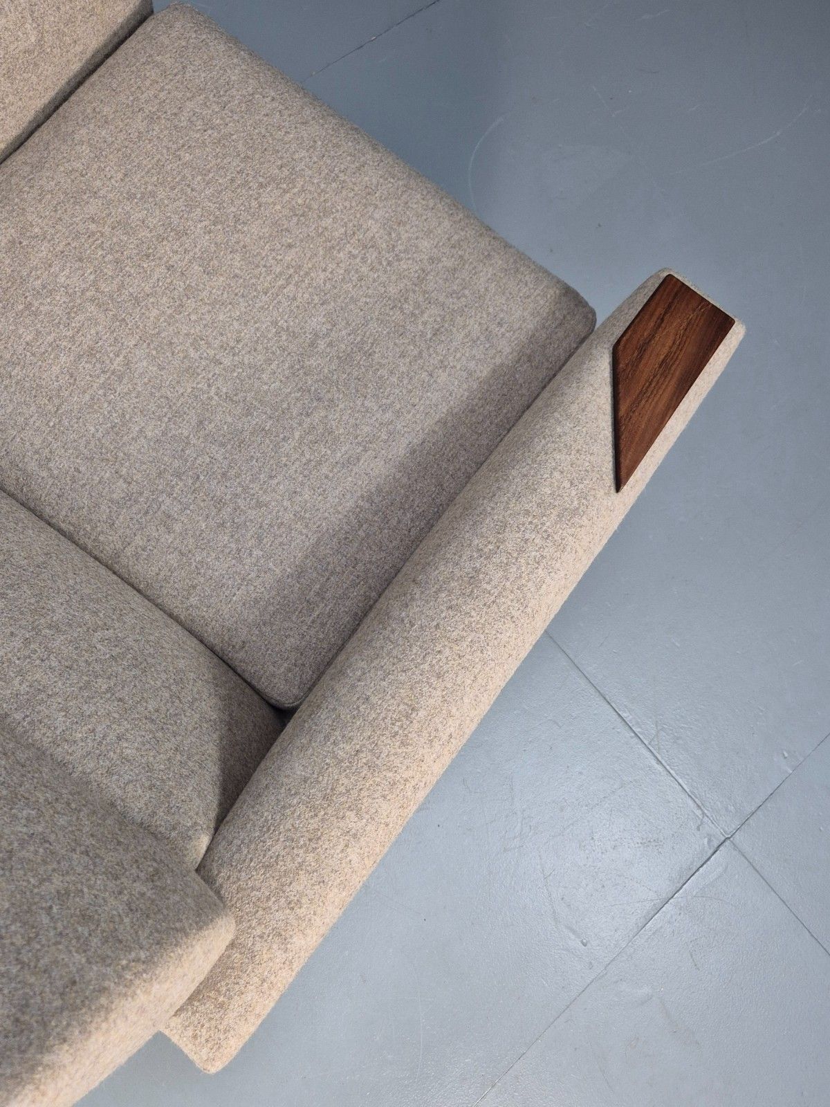 photo buy Mid Century Danish Lounge Chair New Upholstery Teak Paws And Legs Eb10726 Mnor