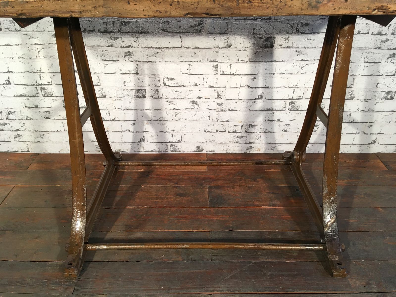 Industrial Dining Table,1960s photo Furniture