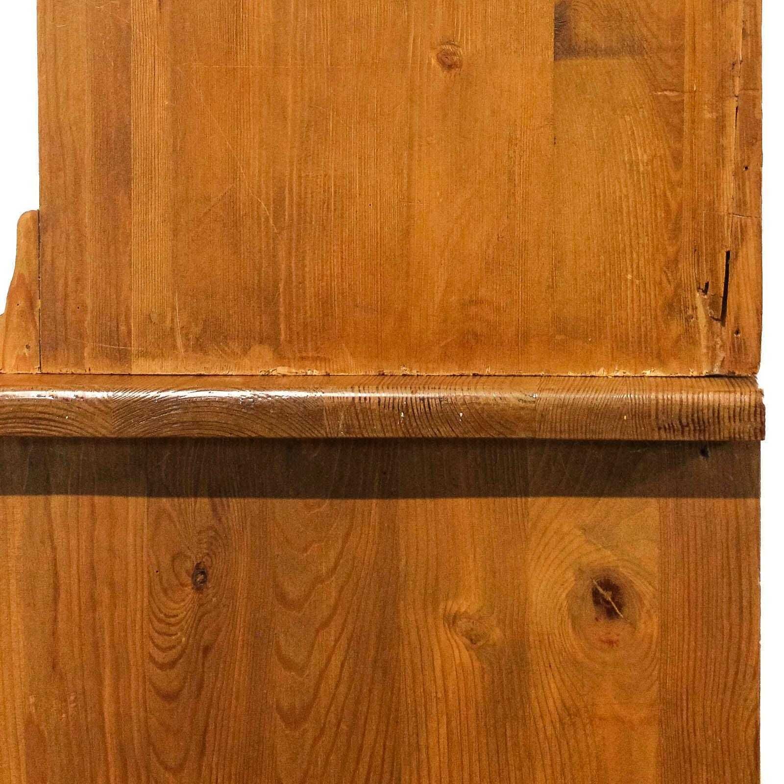 Victorian Style Glazed Pine Housekeepers Cupboard | Vintage Furniture | Pine Storage | Pine Cupboards | Large Storage (M 6369) photo vintage