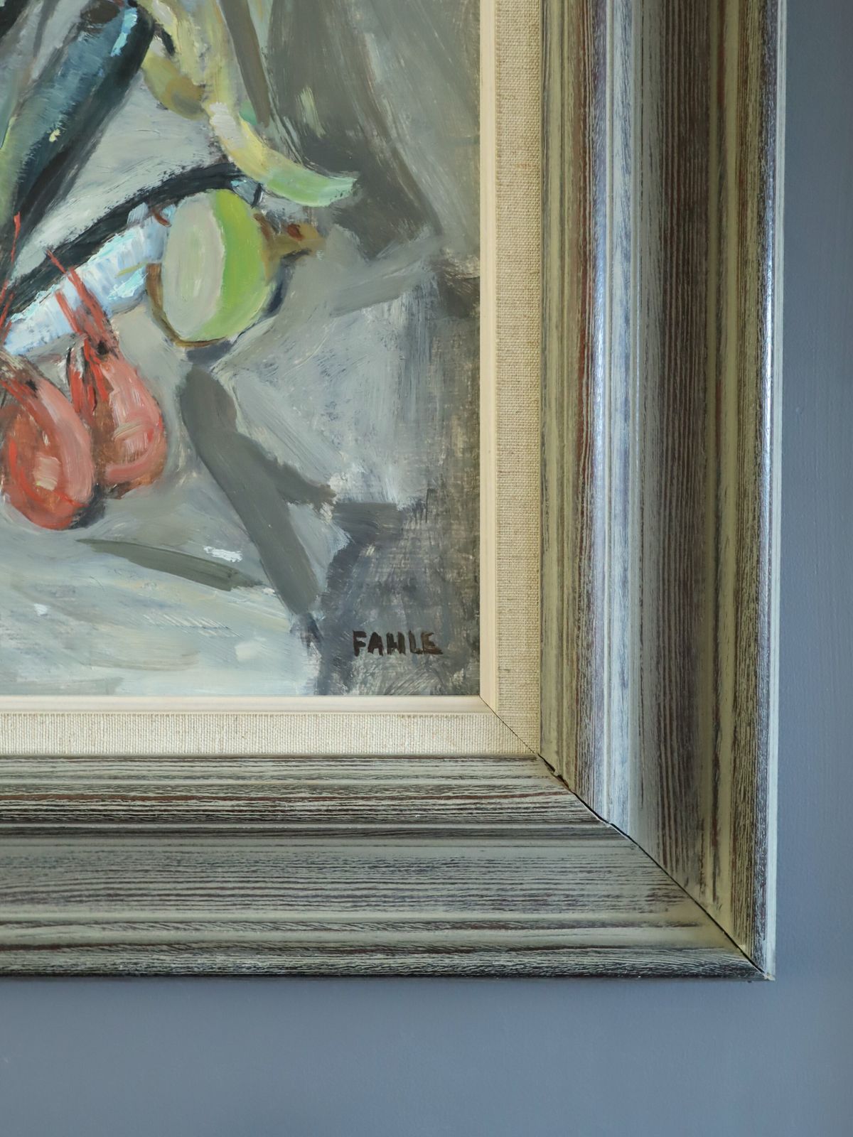 Still Life With Sardines Oil Painting photo buy