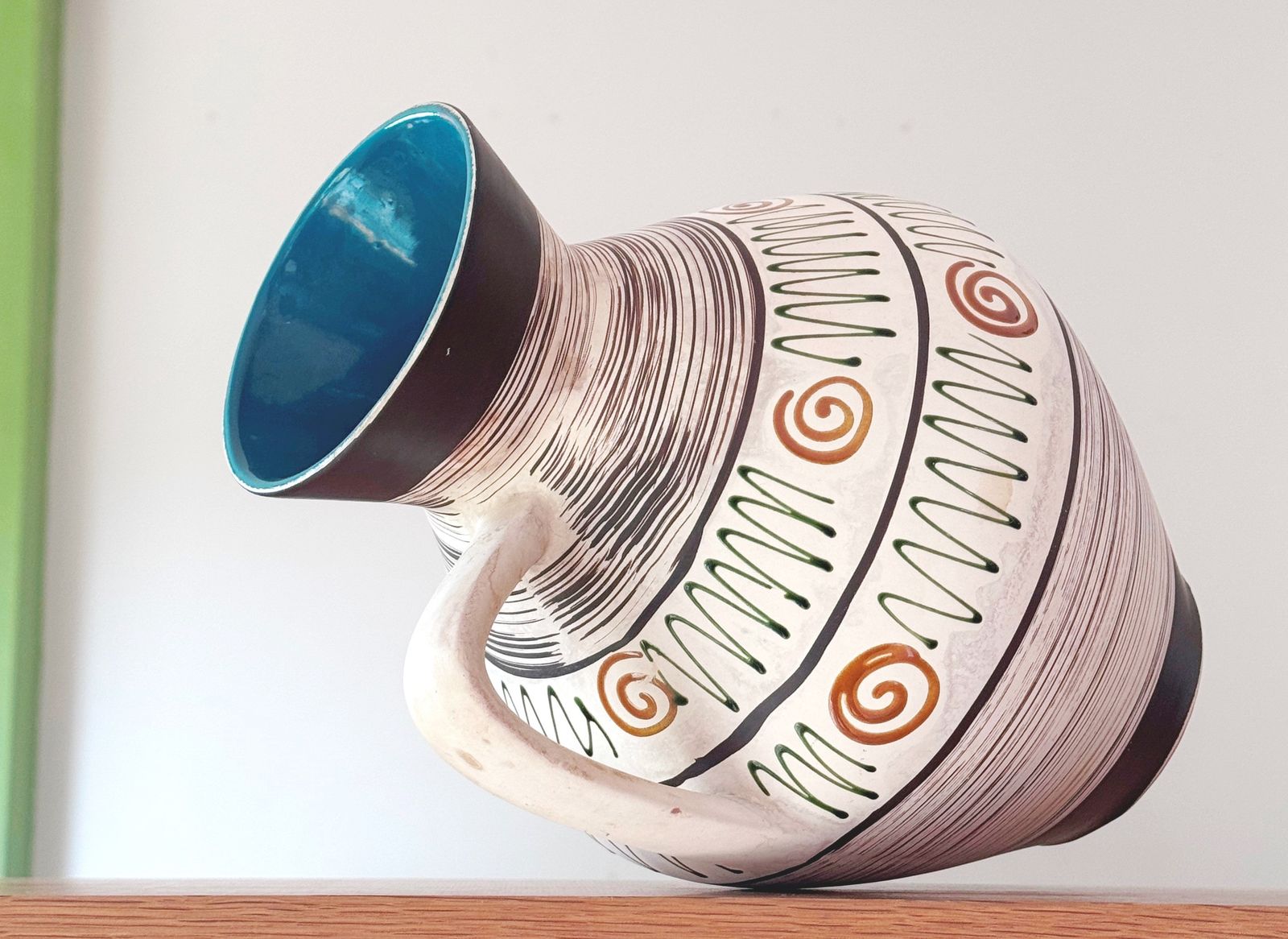Original Mid Century West Germany Pottery Vase  Carstens Tonnieshof 1510 29 photo vintage