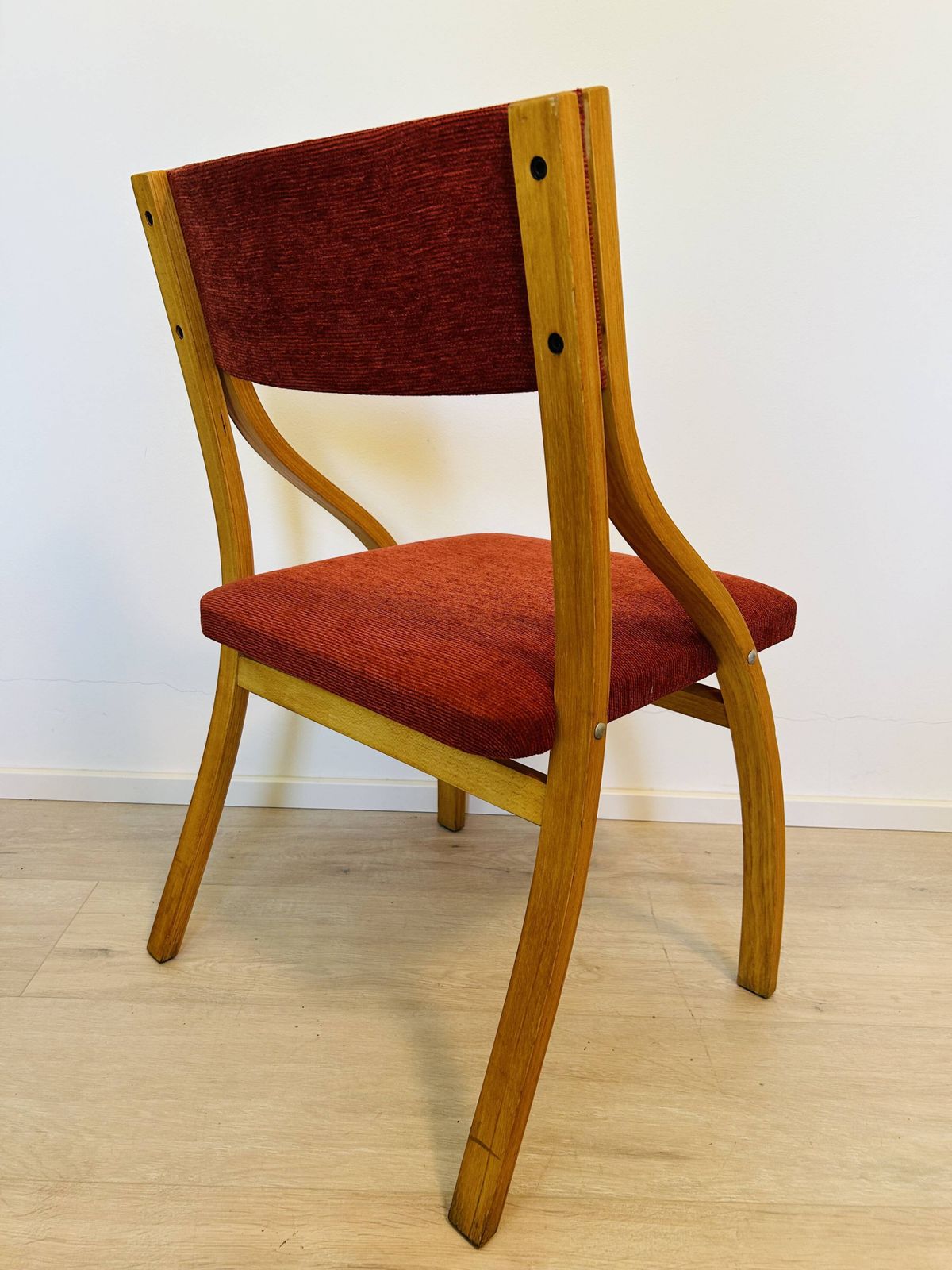 Vintage Dining Chairs By Ludvík Volák For Dřevopodnik Holešov, 1960’s, Set Of 4 photo 650.0
