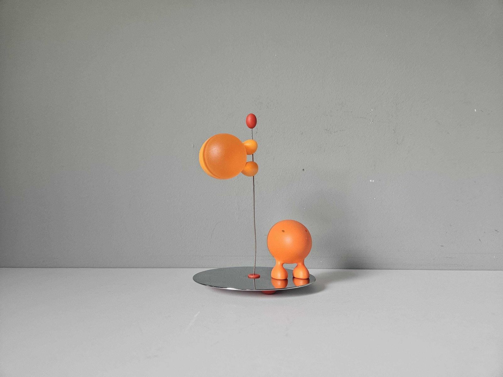 Vintage Alessi Lilliput Salt & Pepper Set: Italian Pop Modernist Design