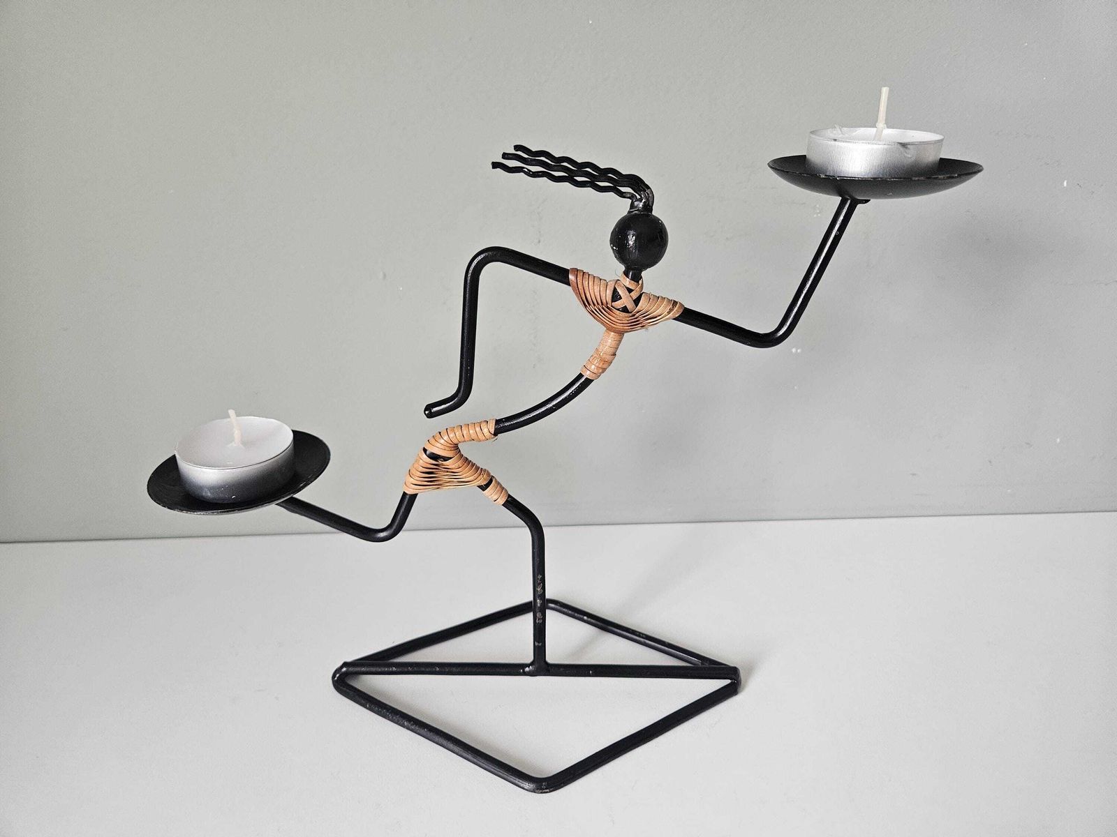 Laurids Lønborg Denmark Candle Holder: Mid Century Modern Abstract Figure photo buy