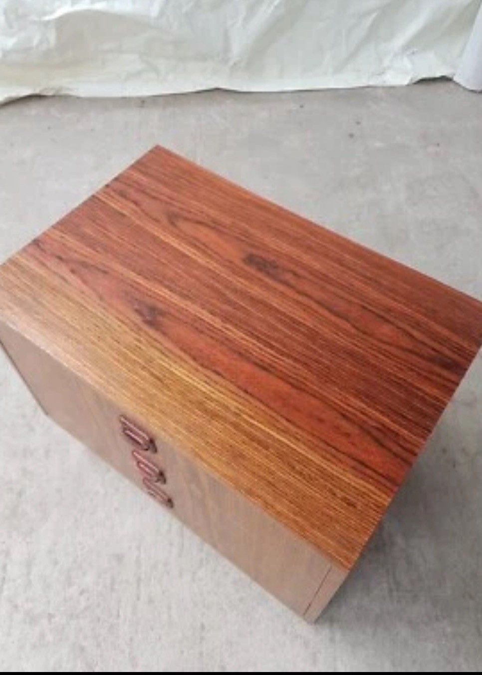 Mid Century Danish Rosewood Compact Chest Of Drawers Bedside photo for sale