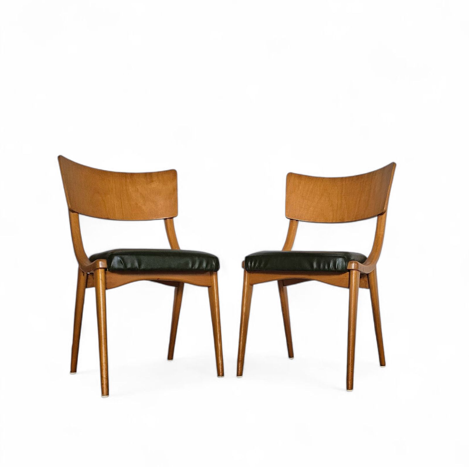 4 X Wooden Dining Benchairs 136 / Chairs By Stol Kamnik / 1960s / Slovenië photo 1511.0
