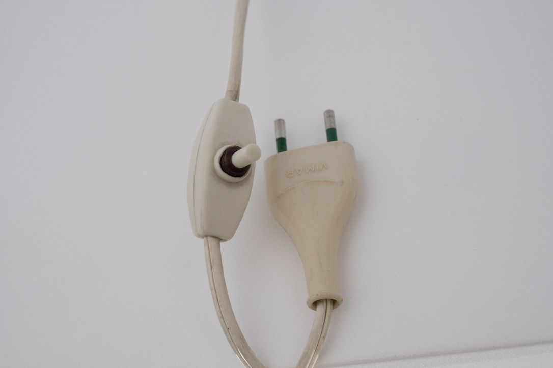 photo vinterior Table Lamp In Steel By Stilnovo, Italy 1970s.