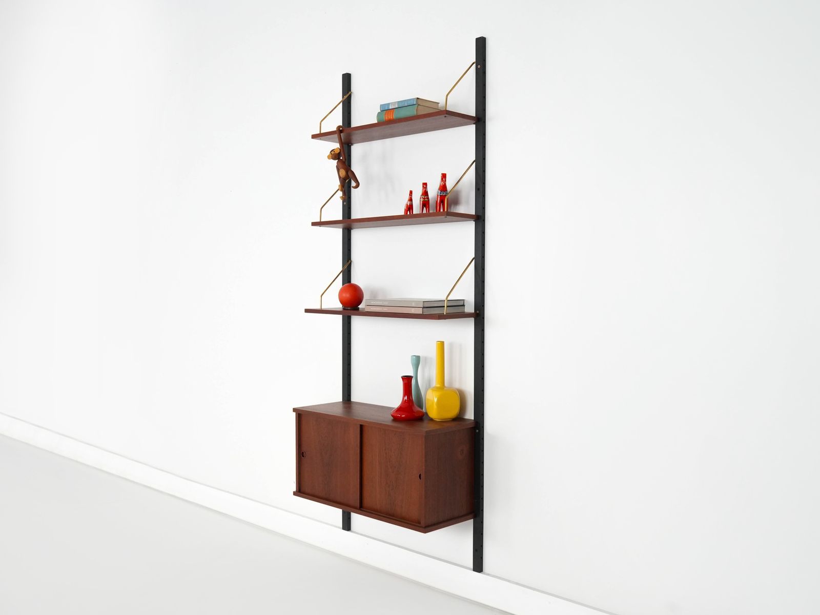 Teak Shelving Unit, Danish Design, 1960s, Production: Denmark photo for sale