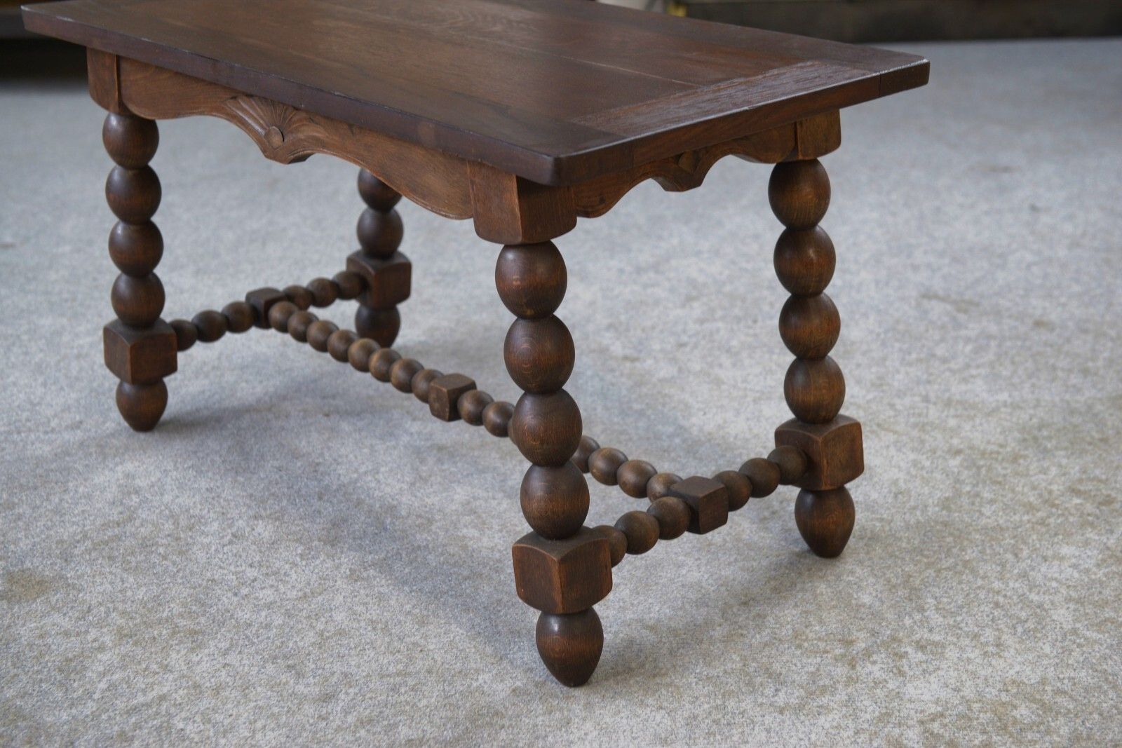 Furniture Coffee Table In The Taste Of Charles Dudouyt 1950 photo
