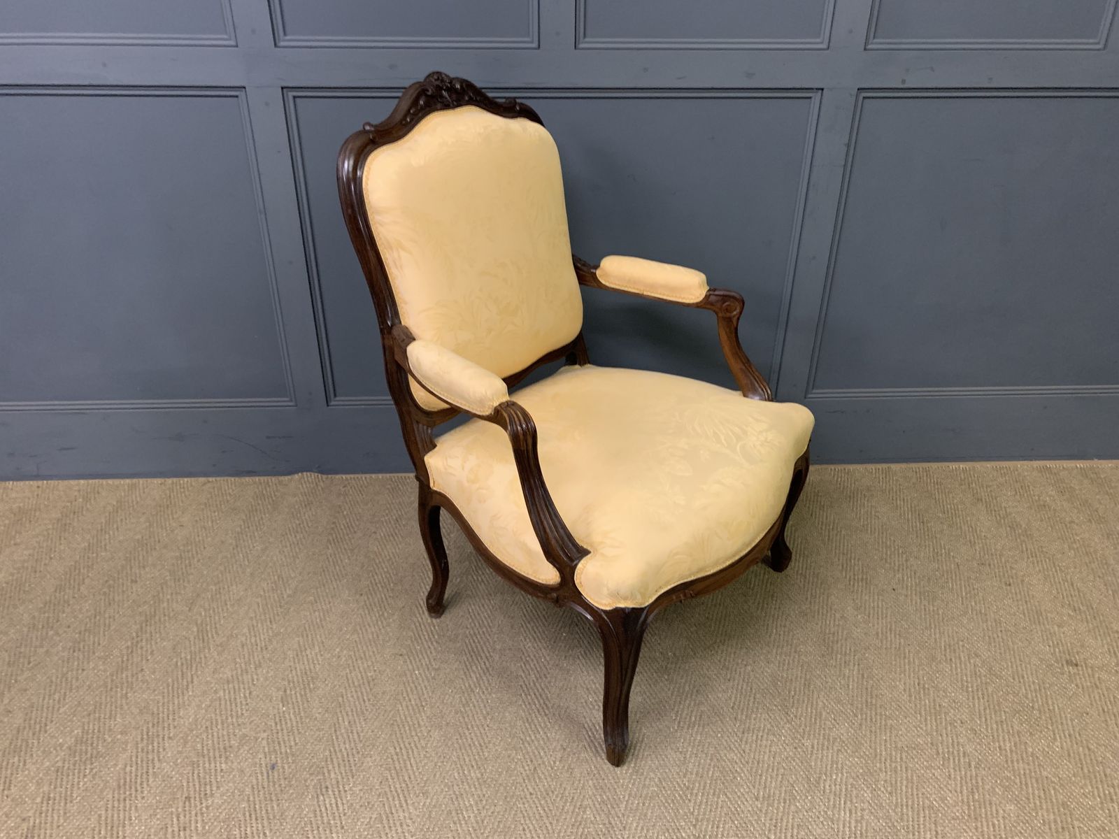 photo vintage Pair Of French Rosewood Fauteuils