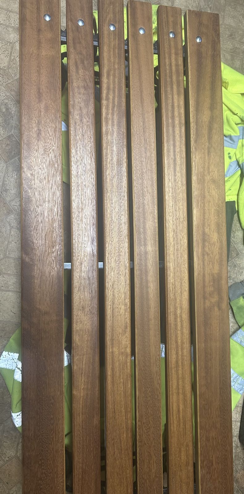 Bespoke Iroku Wood Table photo vinterior