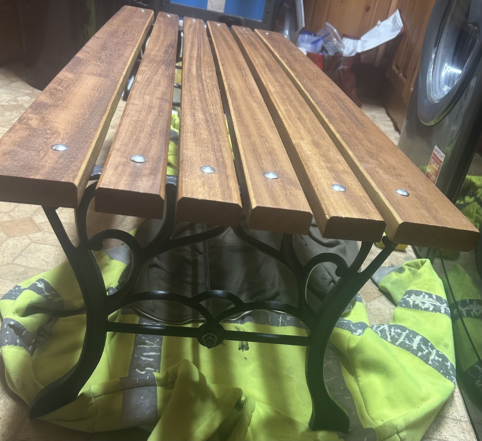 Bespoke Iroku Wood Table photo vintage