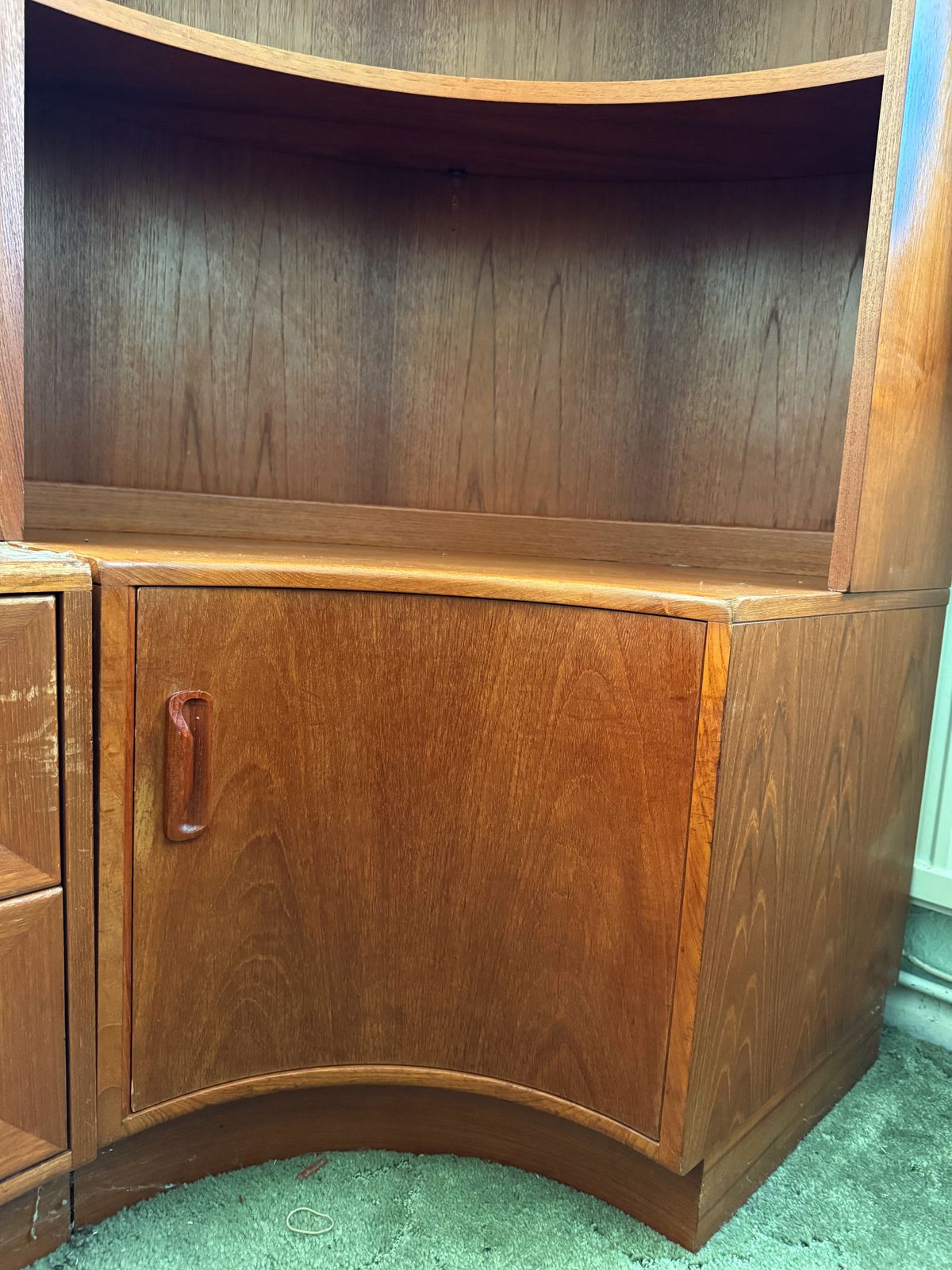 G Plan Fresco Corner Display Cabinet & Base photo for sale