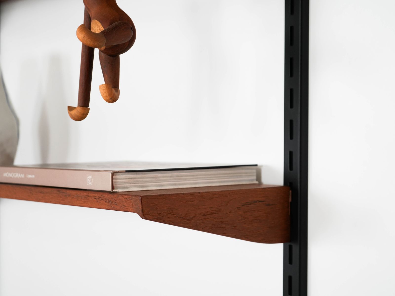 Furniture Teak Modular Shelving Unit, Danish Design, 1960s, Designer: Kai Kristiansen, Manufacturer: Fm Møbler photo