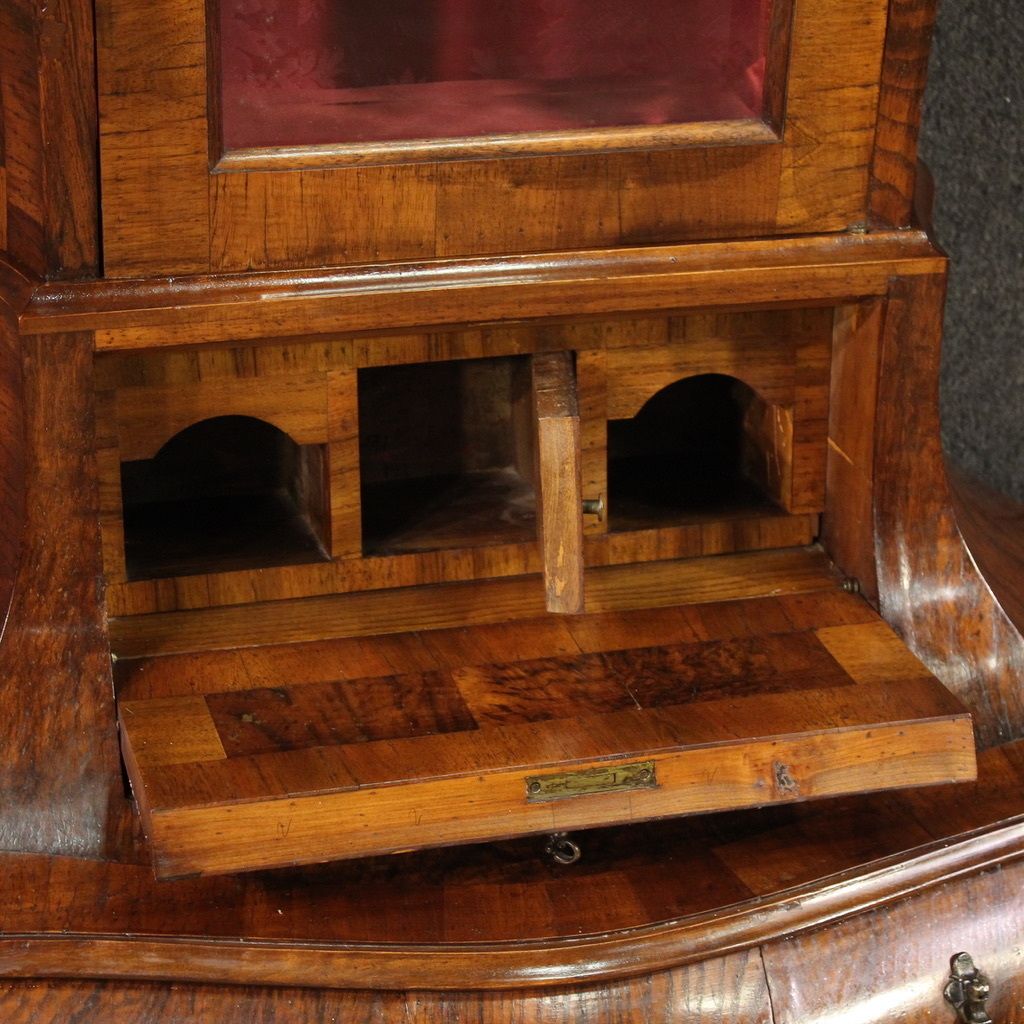 20th Century Venetian Wooden Trumeau photo Furniture