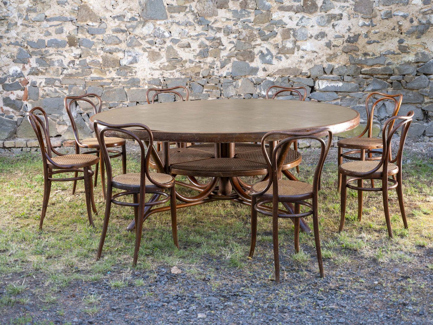 Furniture Set Of 12 Chairs, J. & J. Kohn, 1900s–1930s, Austria photo