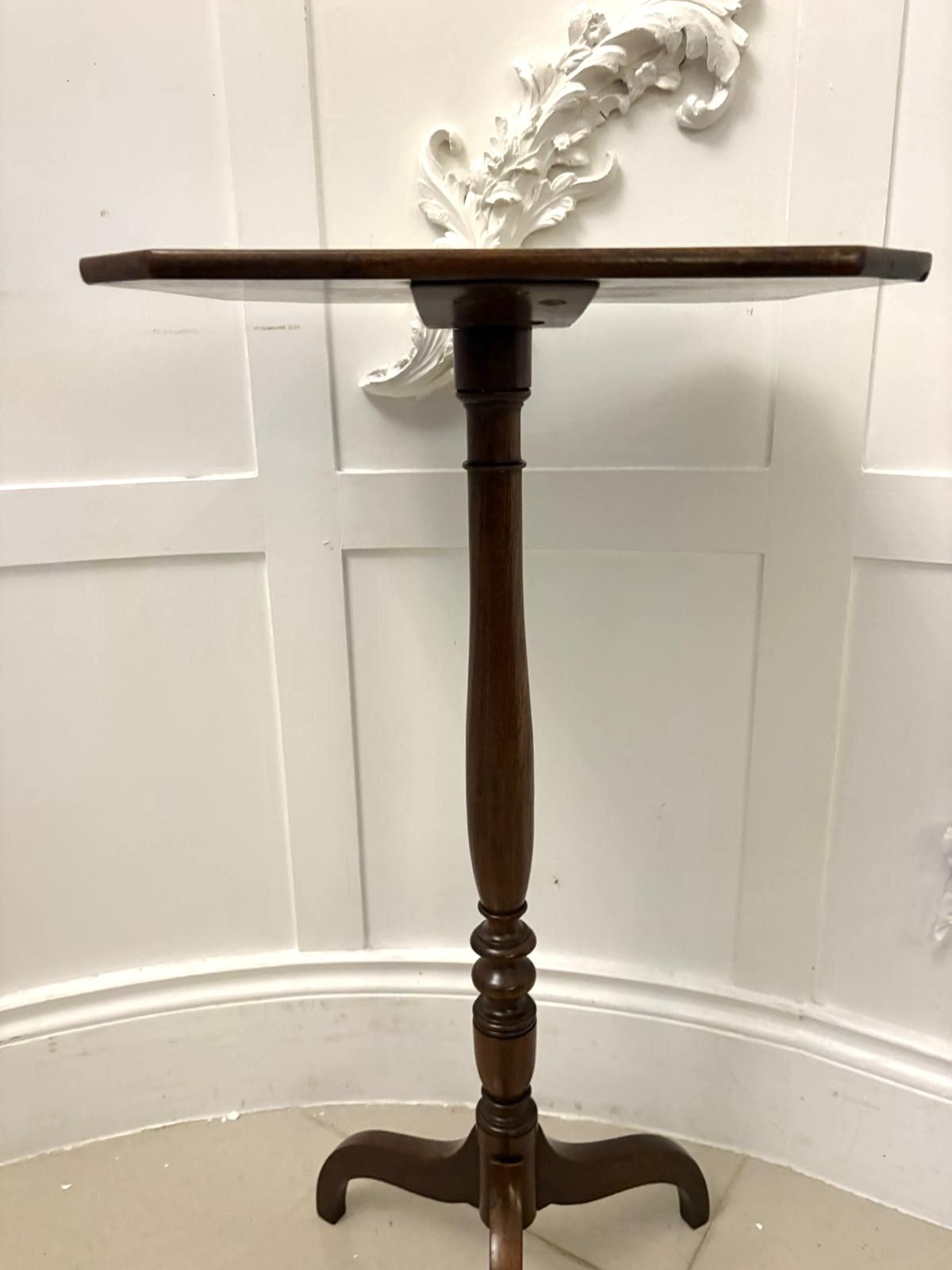 Elegant Antique Quality Mahogany Tripod Occasional Table photo 1485.0
