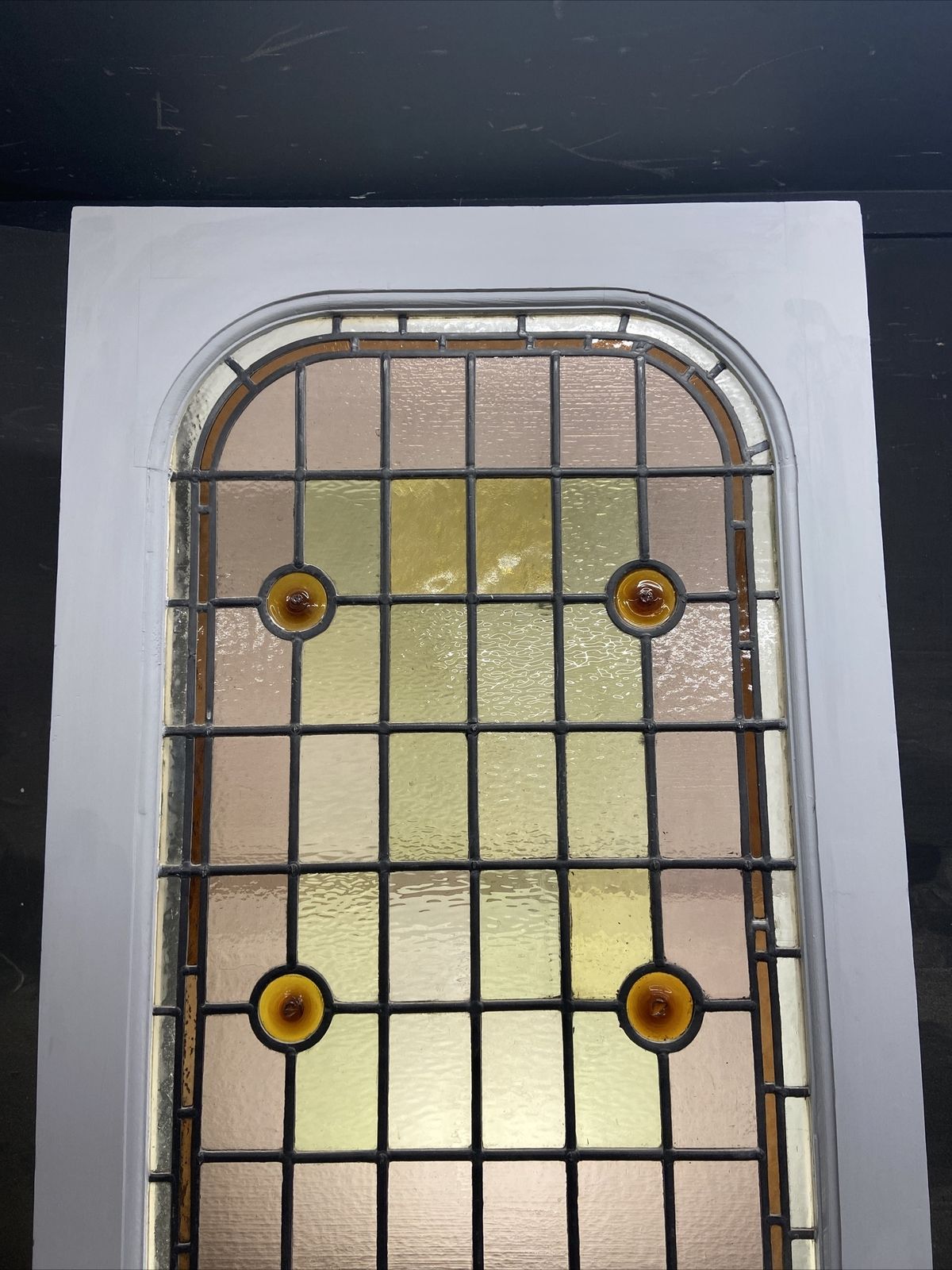Victorian Edwardian Front Door Period Stained Glass Old Reclaimed Antique Wood photo furniture