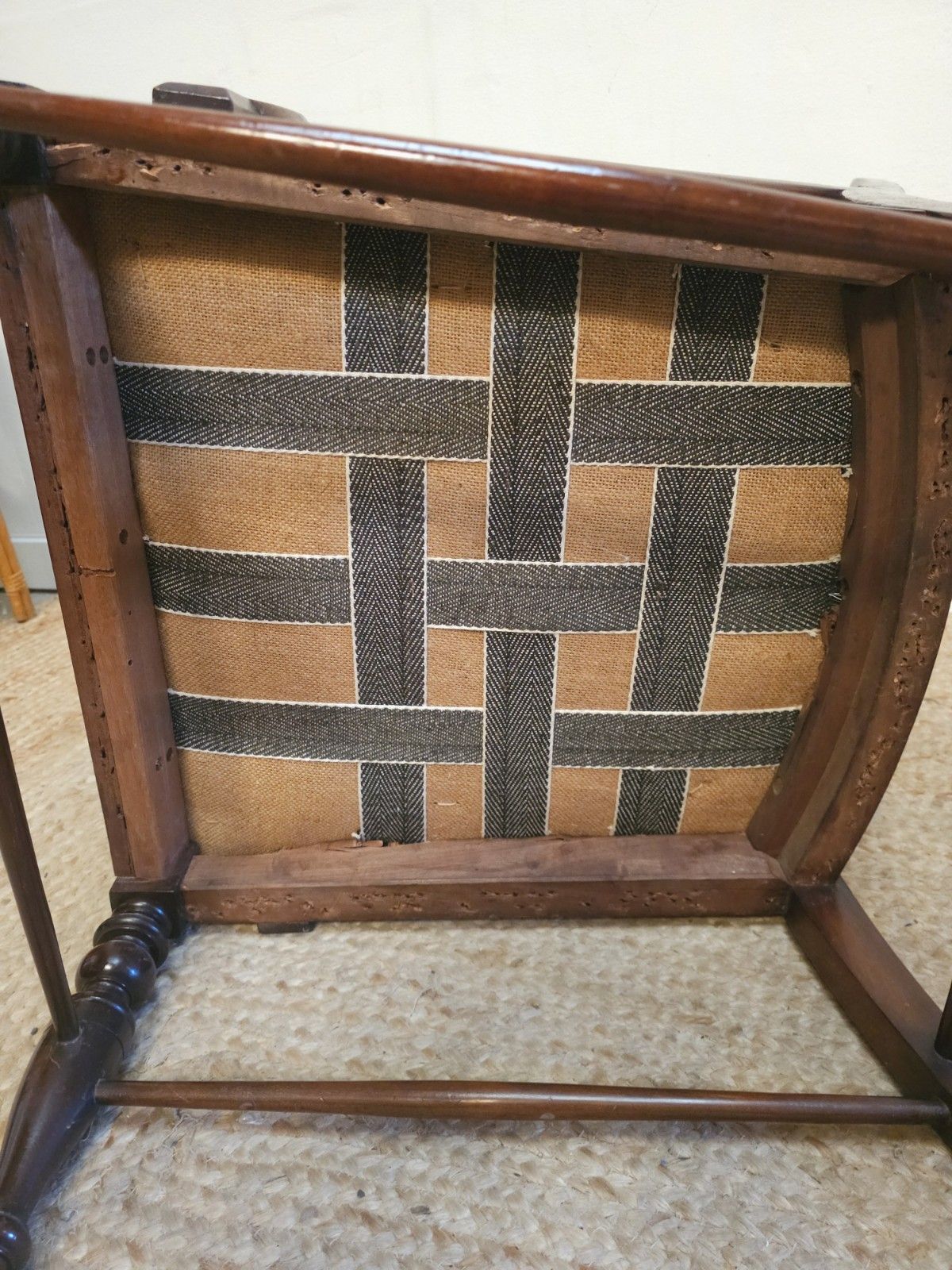 Furniture Victorian Chair 19th Century Arts & Crafts Vintage Feature Chair Delivery photo