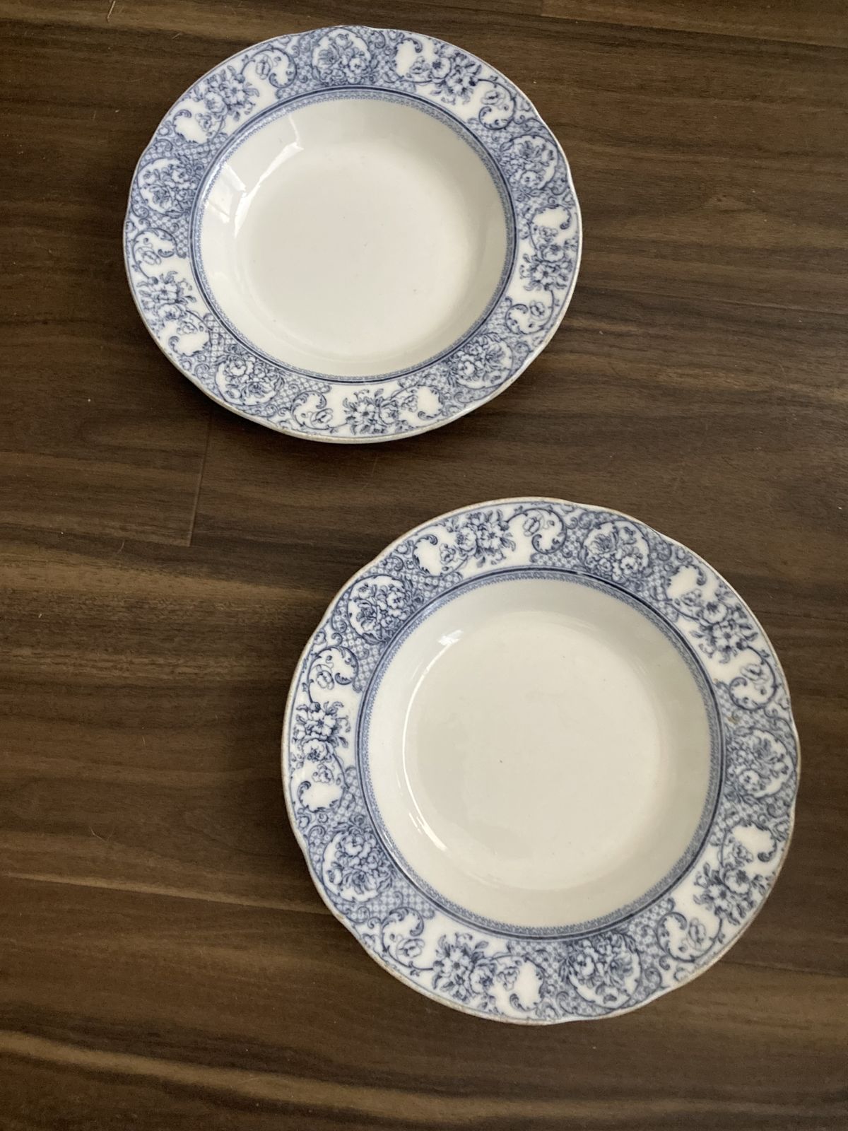 Pair Of Wedgwood Etruria Plates
