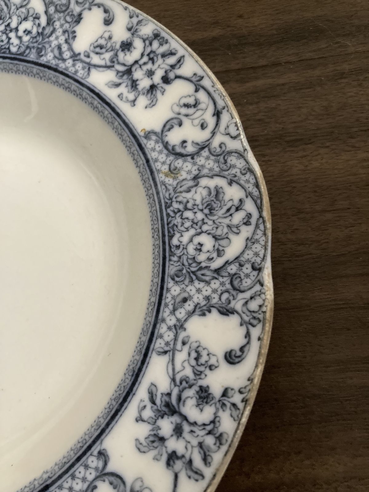 Pair Of Wedgwood Etruria Plates photo vintage