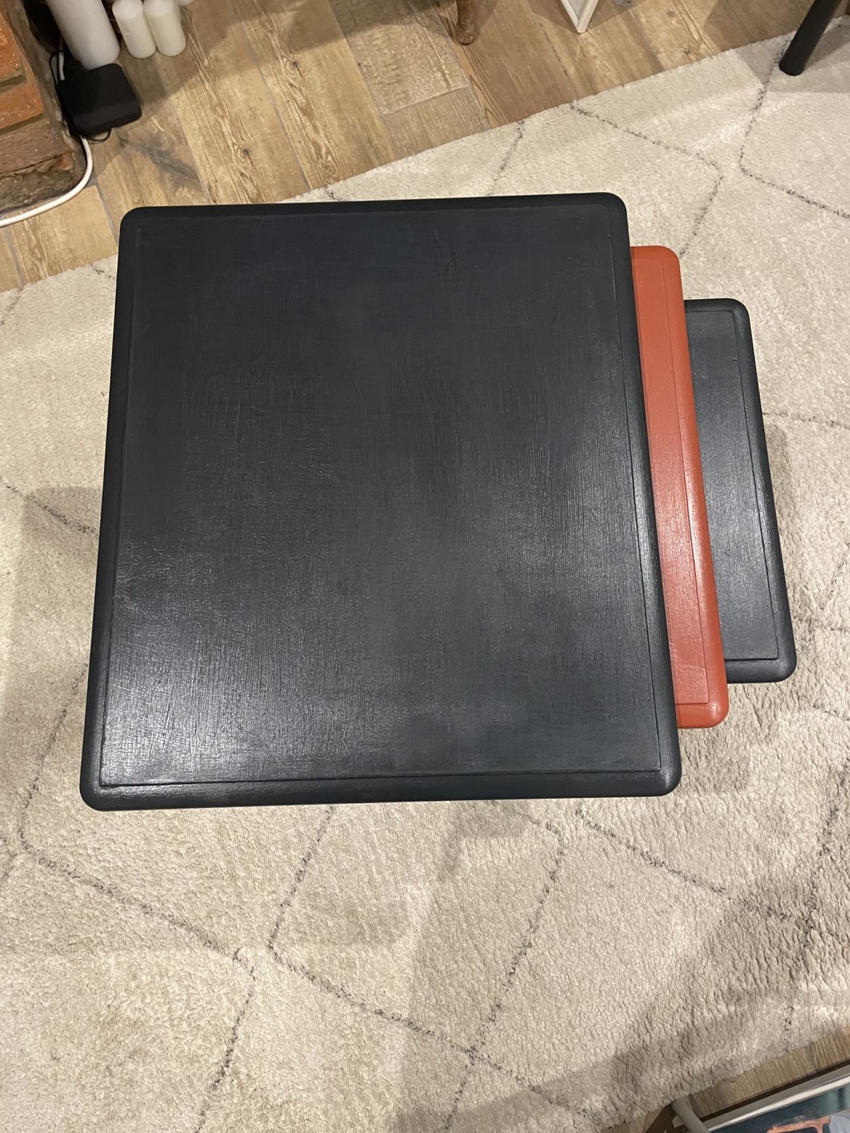 Nest Of Mid Century Painted Tables photo buy