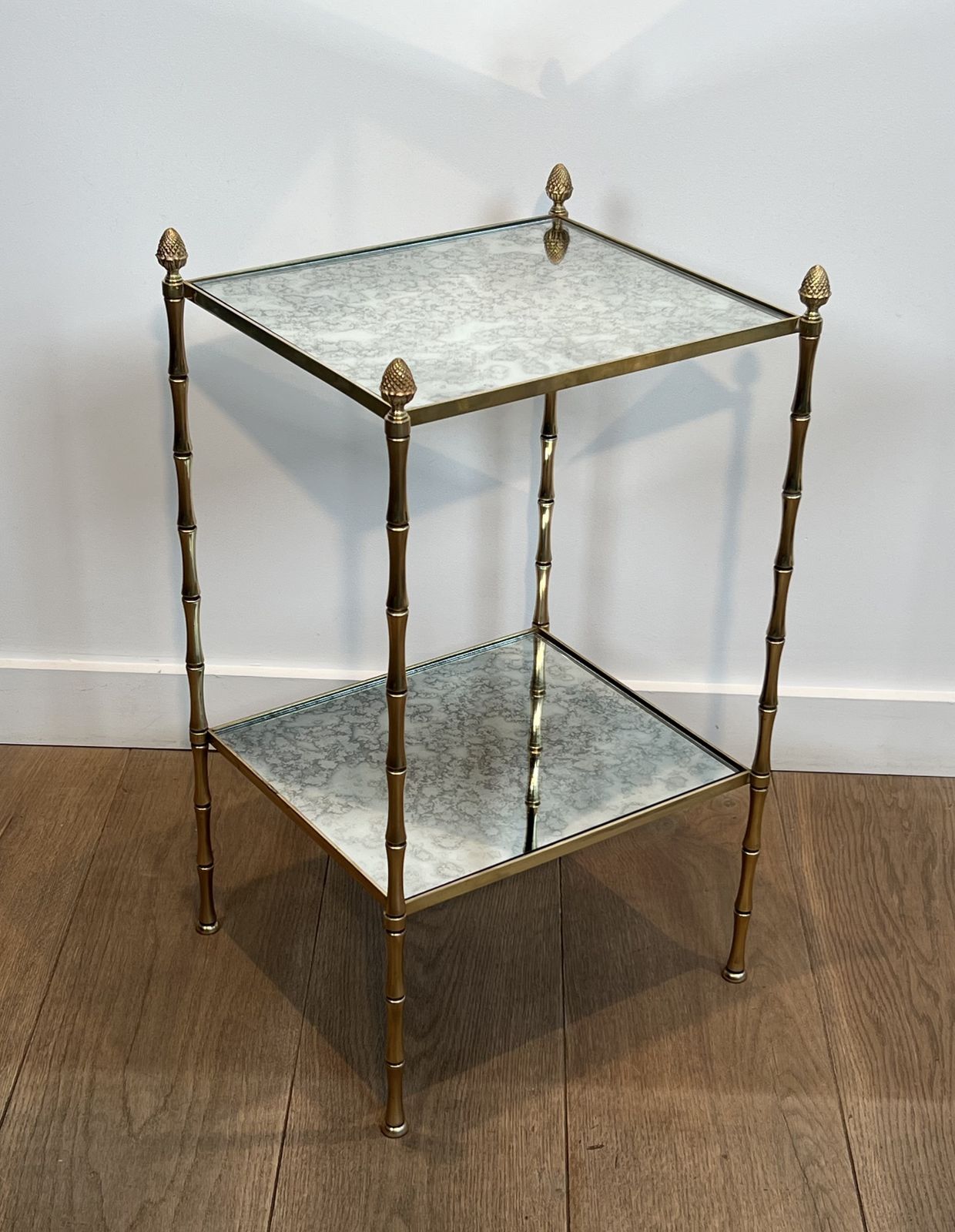 Bronze End Table From Maison Bagués