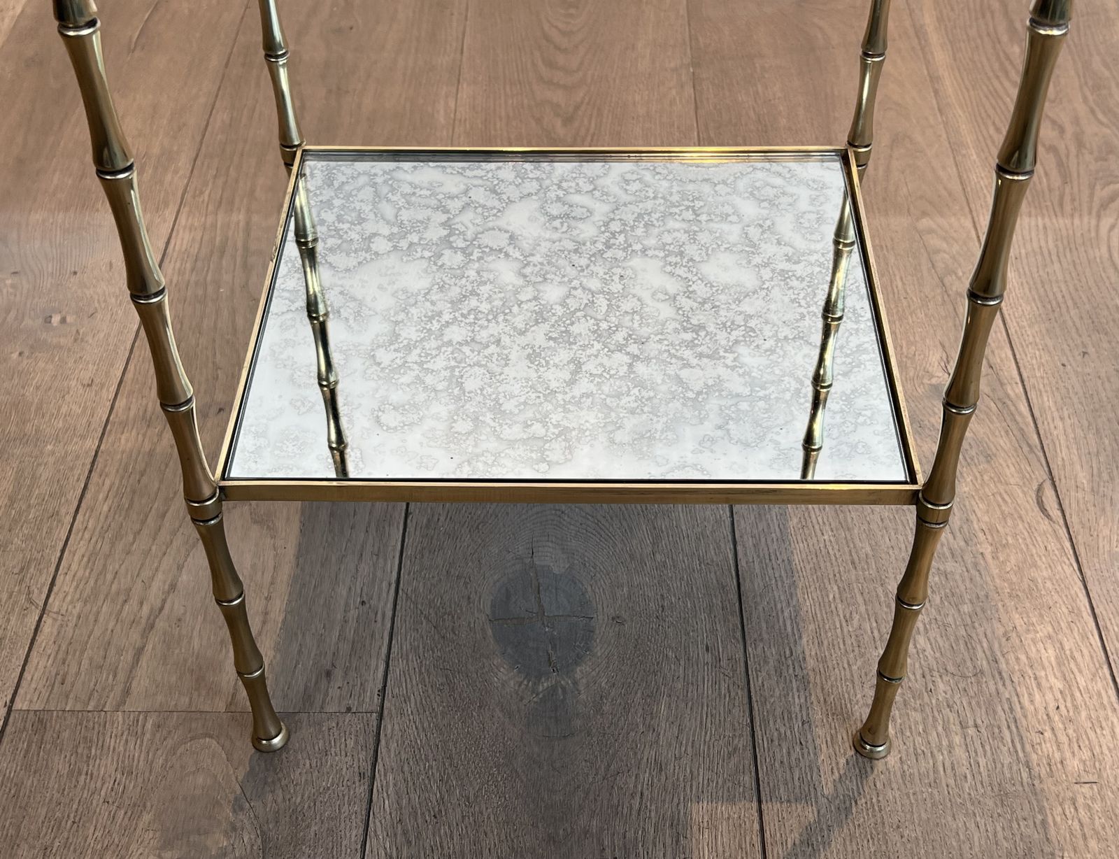 Bronze End Table From Maison Bagués photo vintage