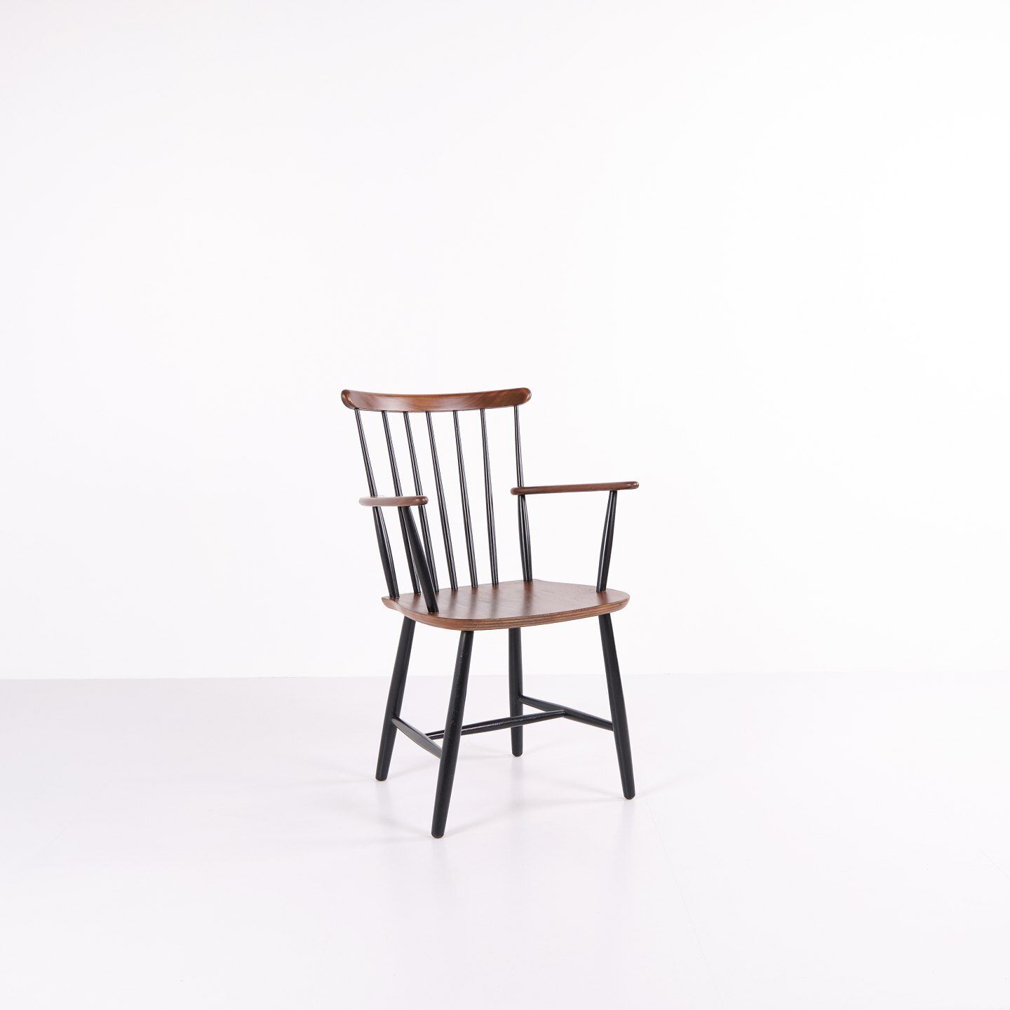 Armchair   Rosewood & Black Painted   Poul M. Volther   Farstrup   1960s photo Furniture