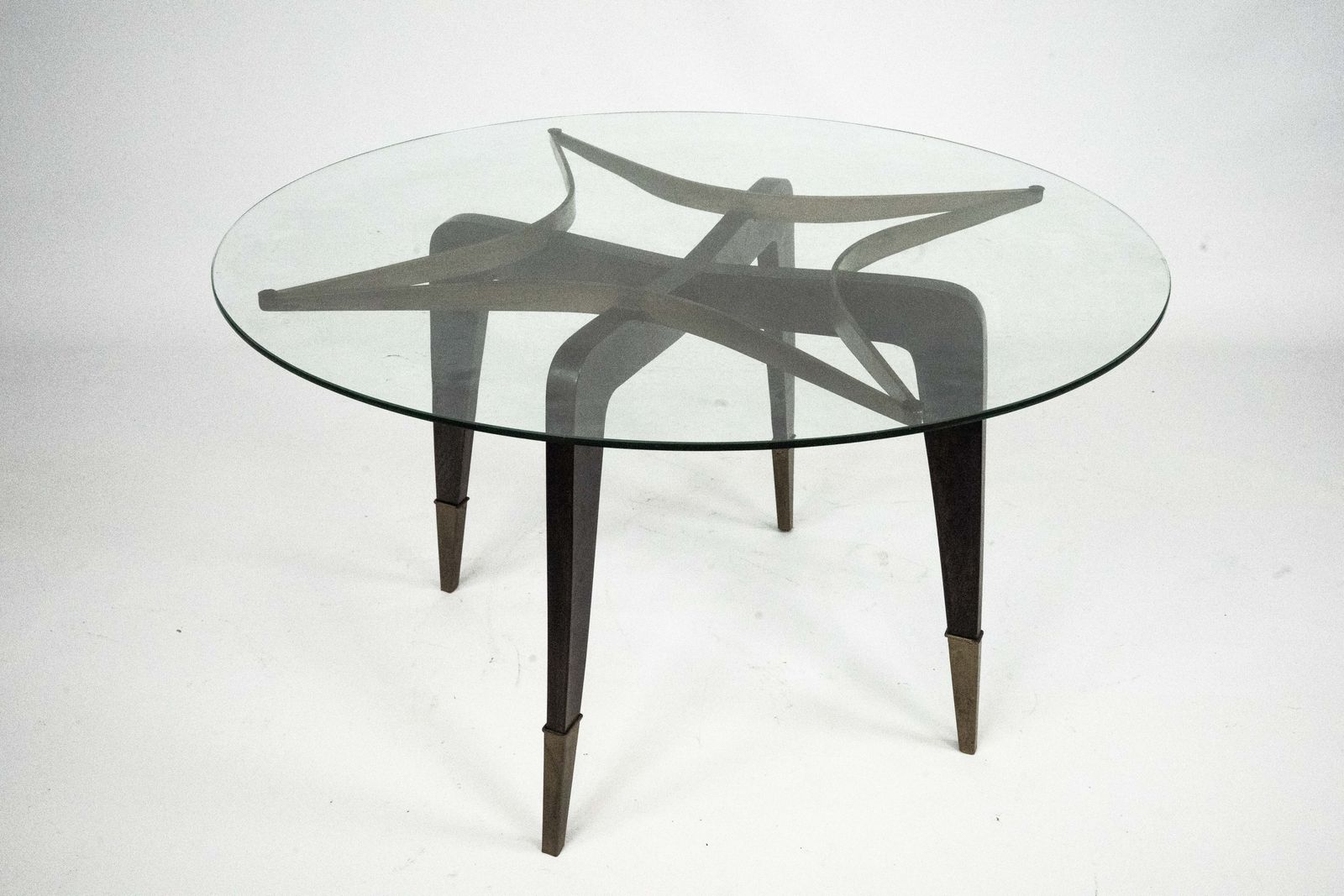 Rare Mid Century Round Coffee Table By Paolo Buffa, Italy, 1950s. photo Furniture