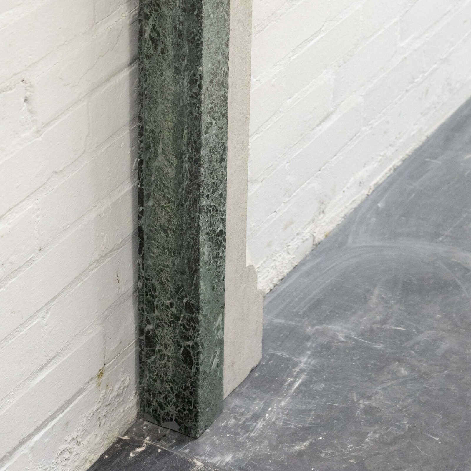 Early 20th Century Portland Stone & Verdi Marble Fireplace Surround photo 3250.0