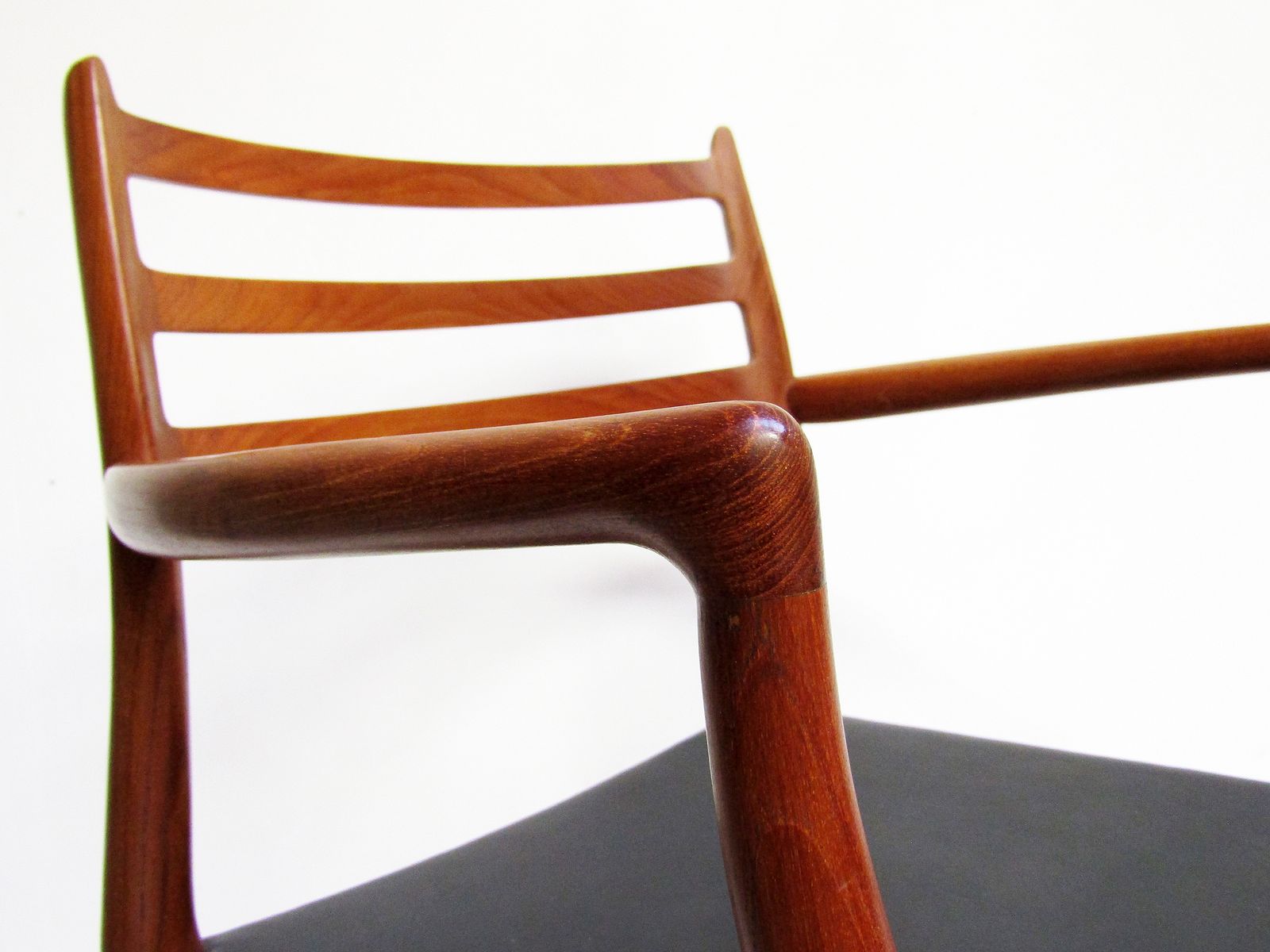 1950s Danish Model 62 Dining Chair By Niels Moller   Two Available photo for sale