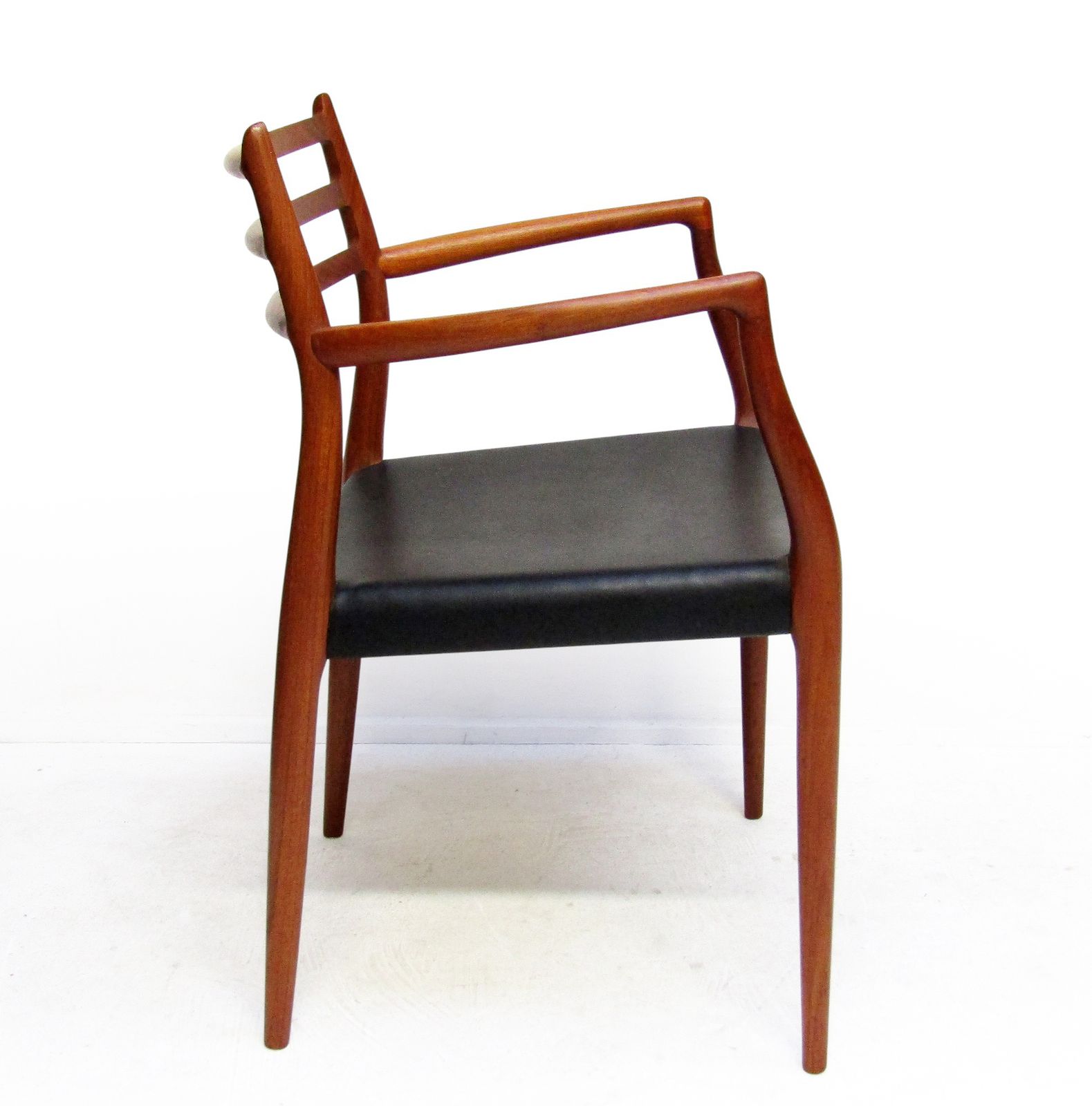 1950s Danish Model 62 Dining Chair By Niels Moller   Two Available photo 2700.0